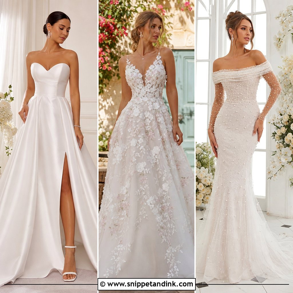 25 Gowns for Wedding to Inspire Every Dream Bridal Style