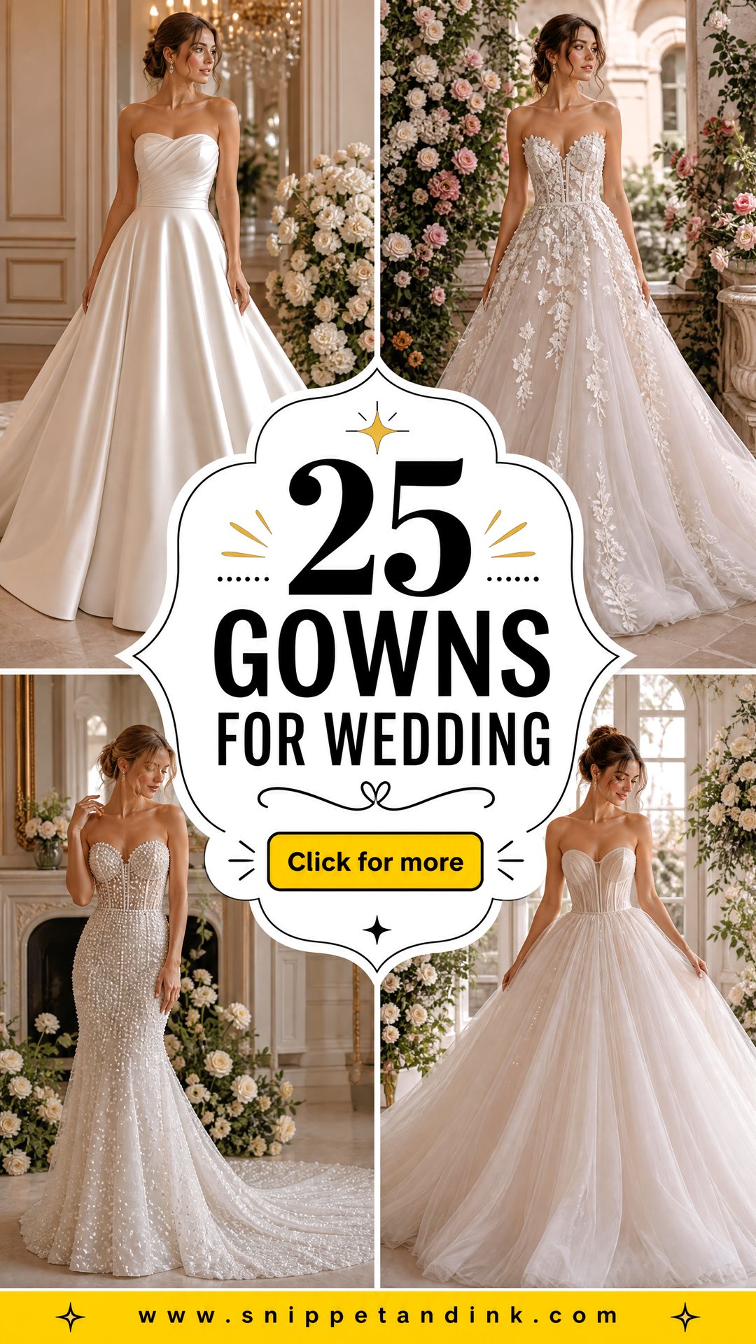 25 Gowns for Wedding to Inspire Every Dream Bridal Style - 25 Gowns for Wedding to Inspire Every Dream Bridal Style