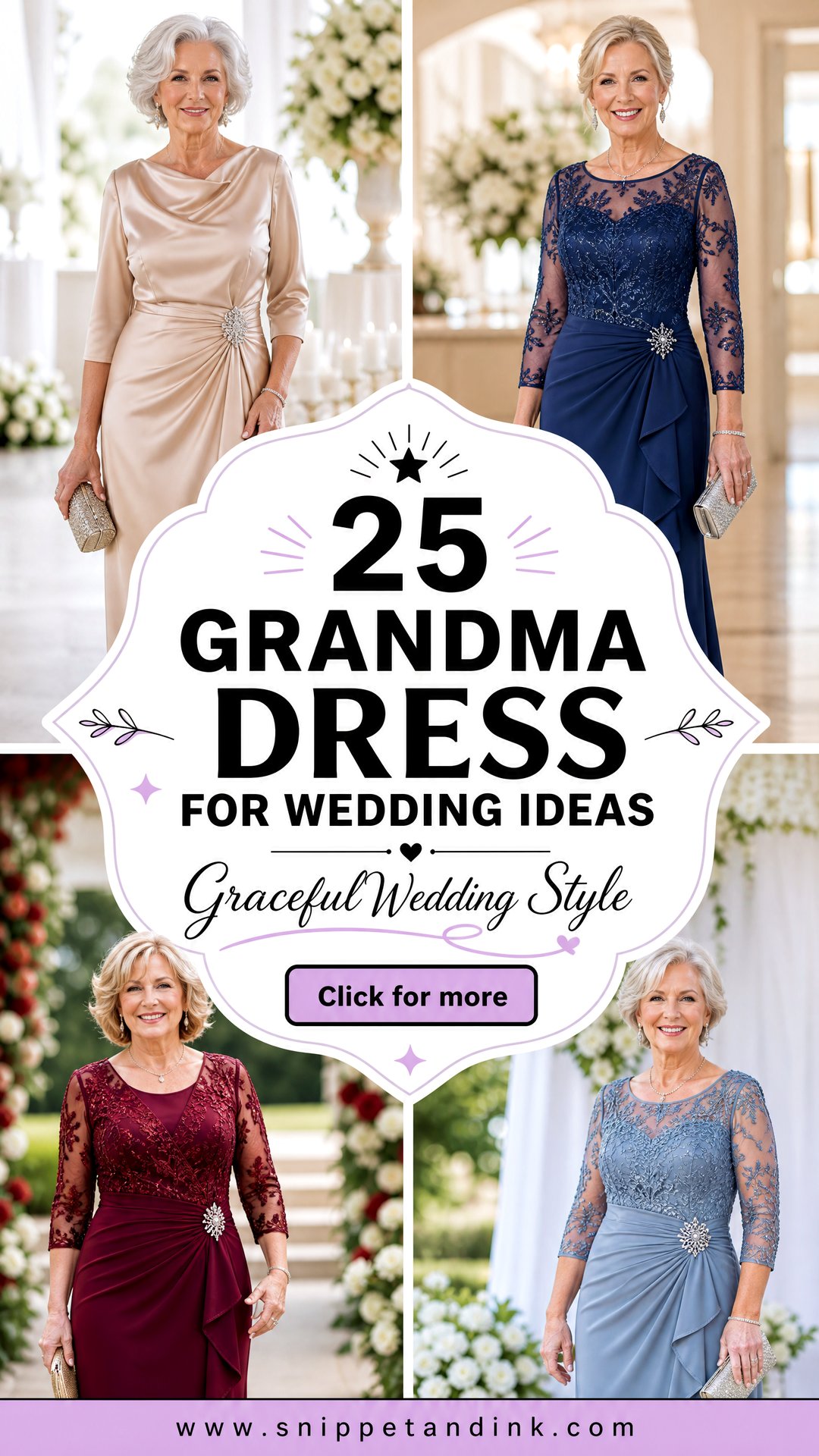 25 Grandma Dress for Wedding Ideas for Graceful Style - 25 Grandma Dress for Wedding Ideas for Graceful Style