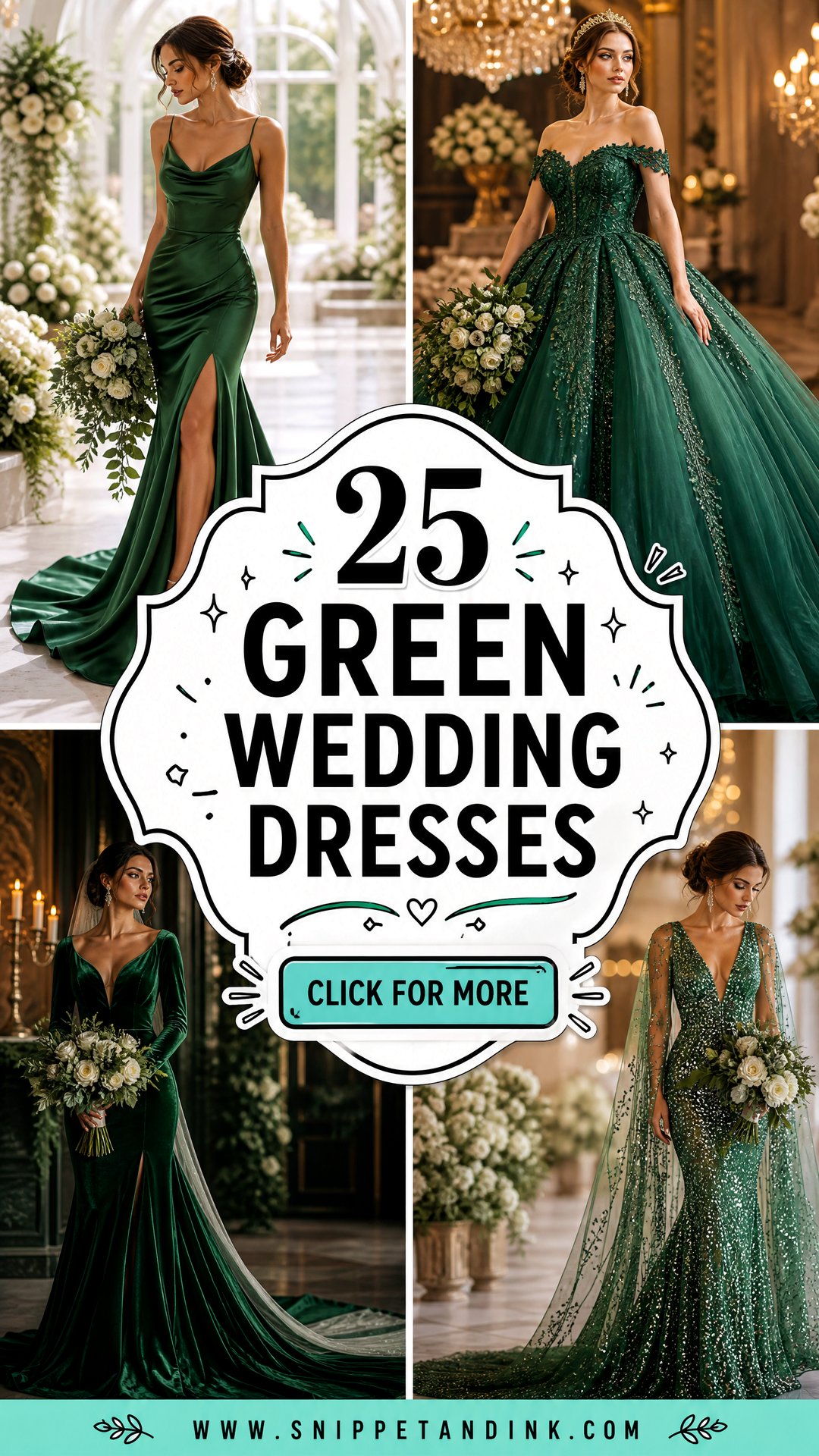 25 Green Wedding Dresses Stunning Styles for Modern Brides - 25 Green Wedding Dresses: Stunning Styles for Modern Brides