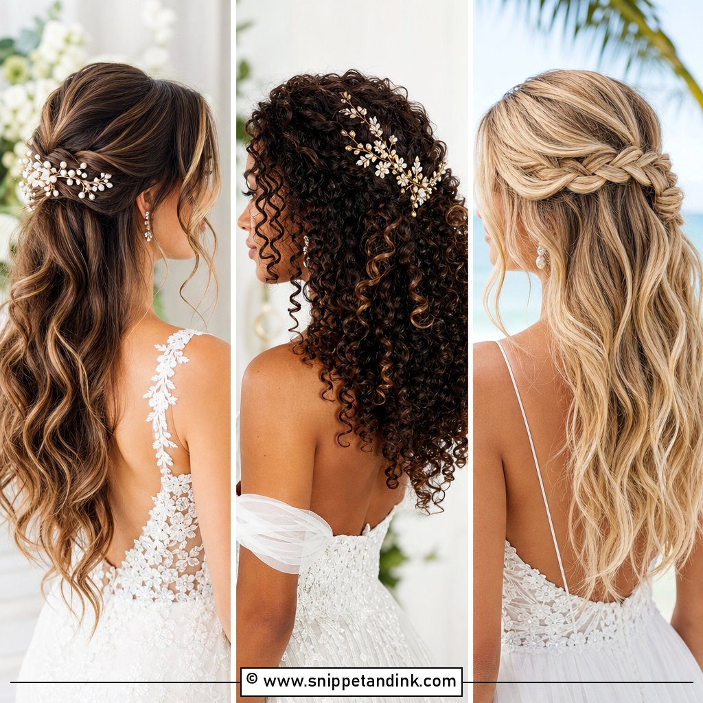 25 Hair Down Wedding Hairstyles Romantic Bridal Ideas