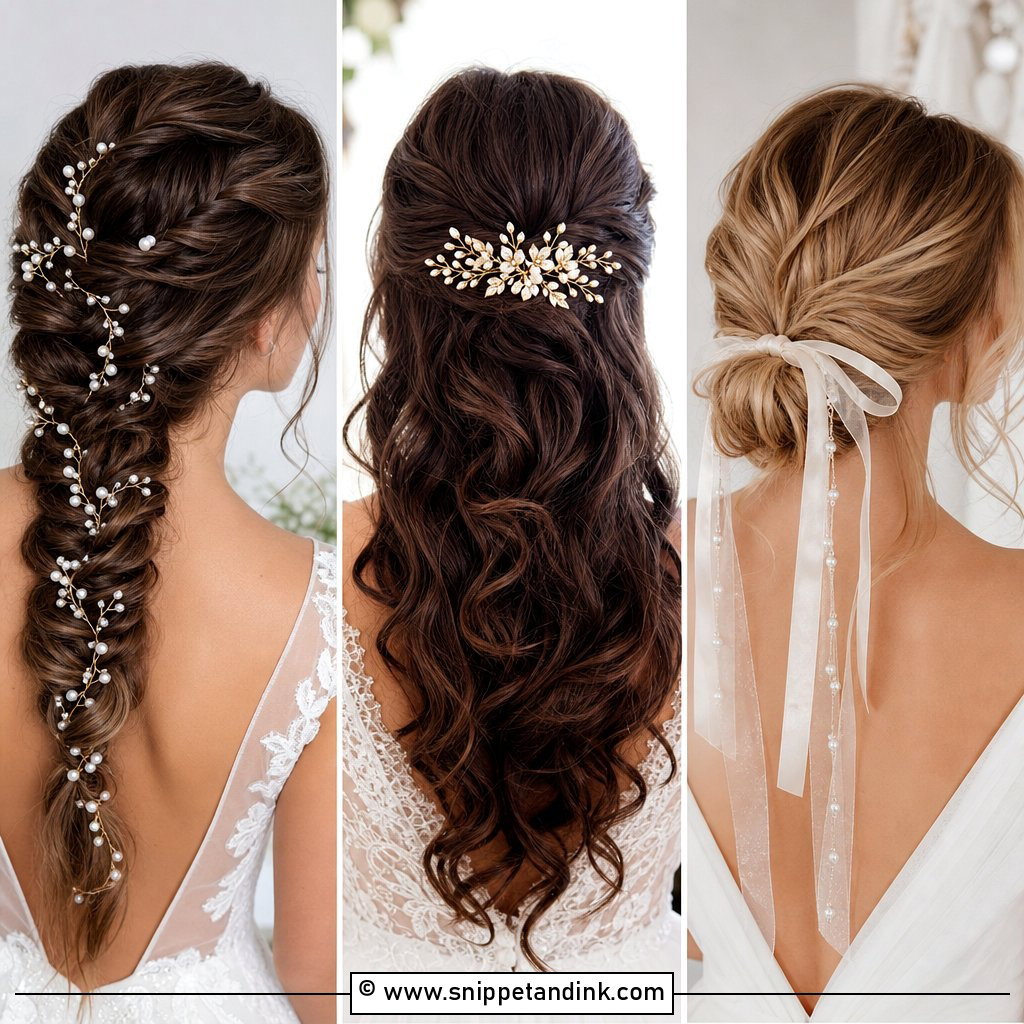 25 Hair Pieces for Wedding Beautiful Bridal Hair Ideas