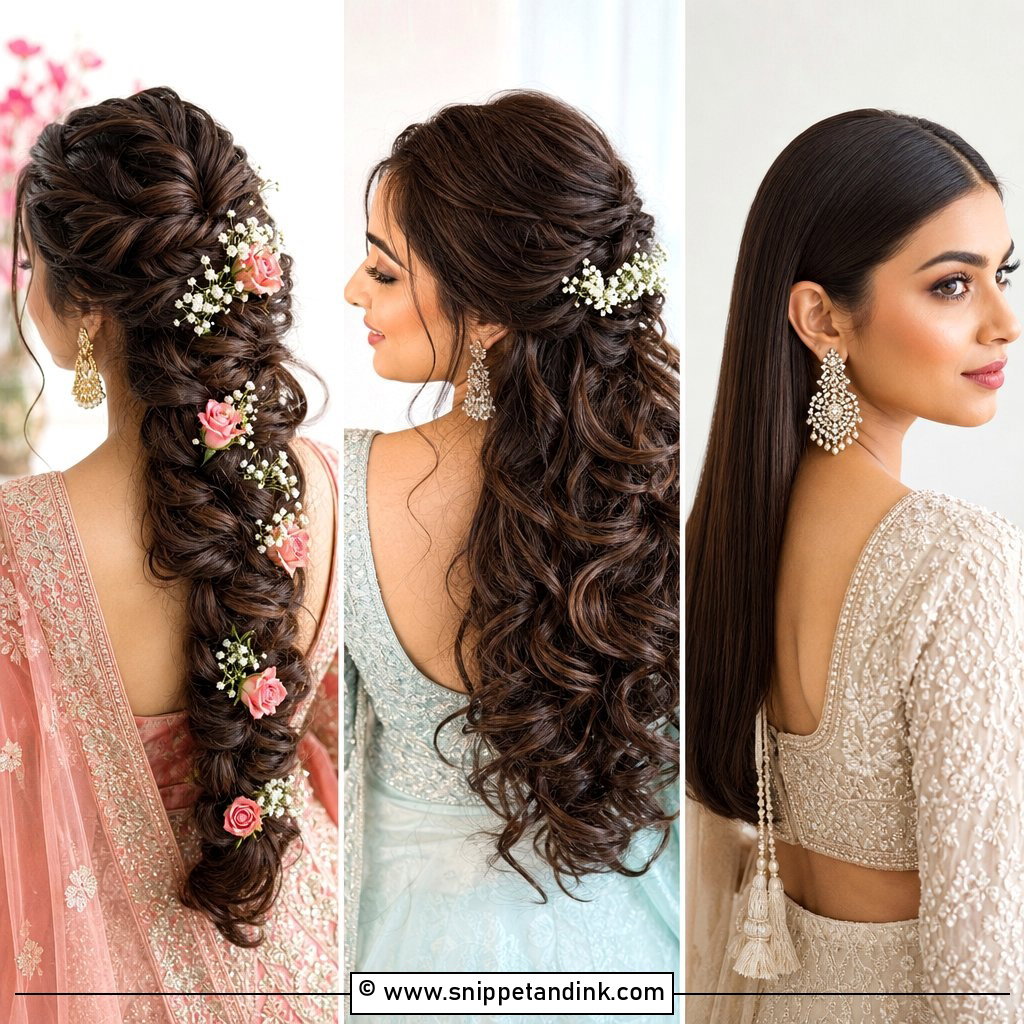 25 Hairstyle for Engagement Bride Ideas With Soft Glam