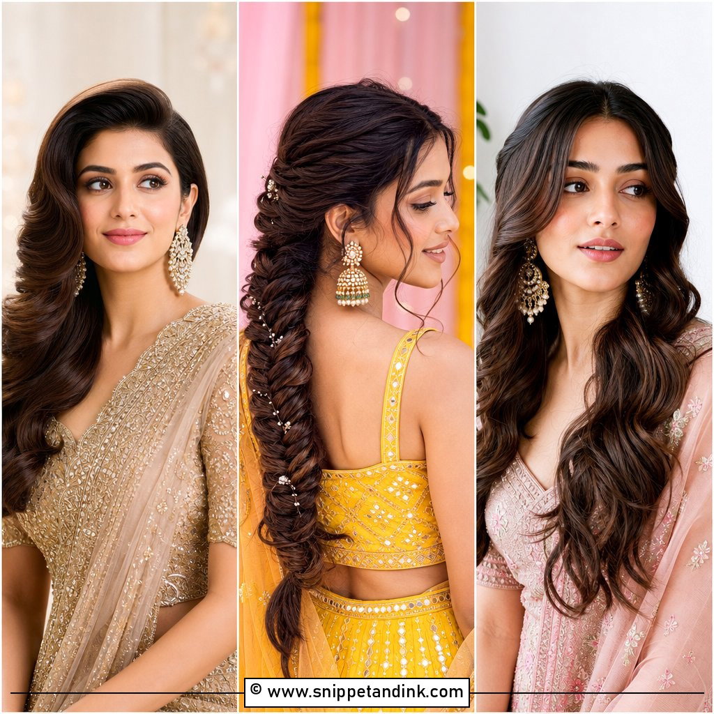 25 Hairstyle for Marriage Function Ideas Pretty Looks