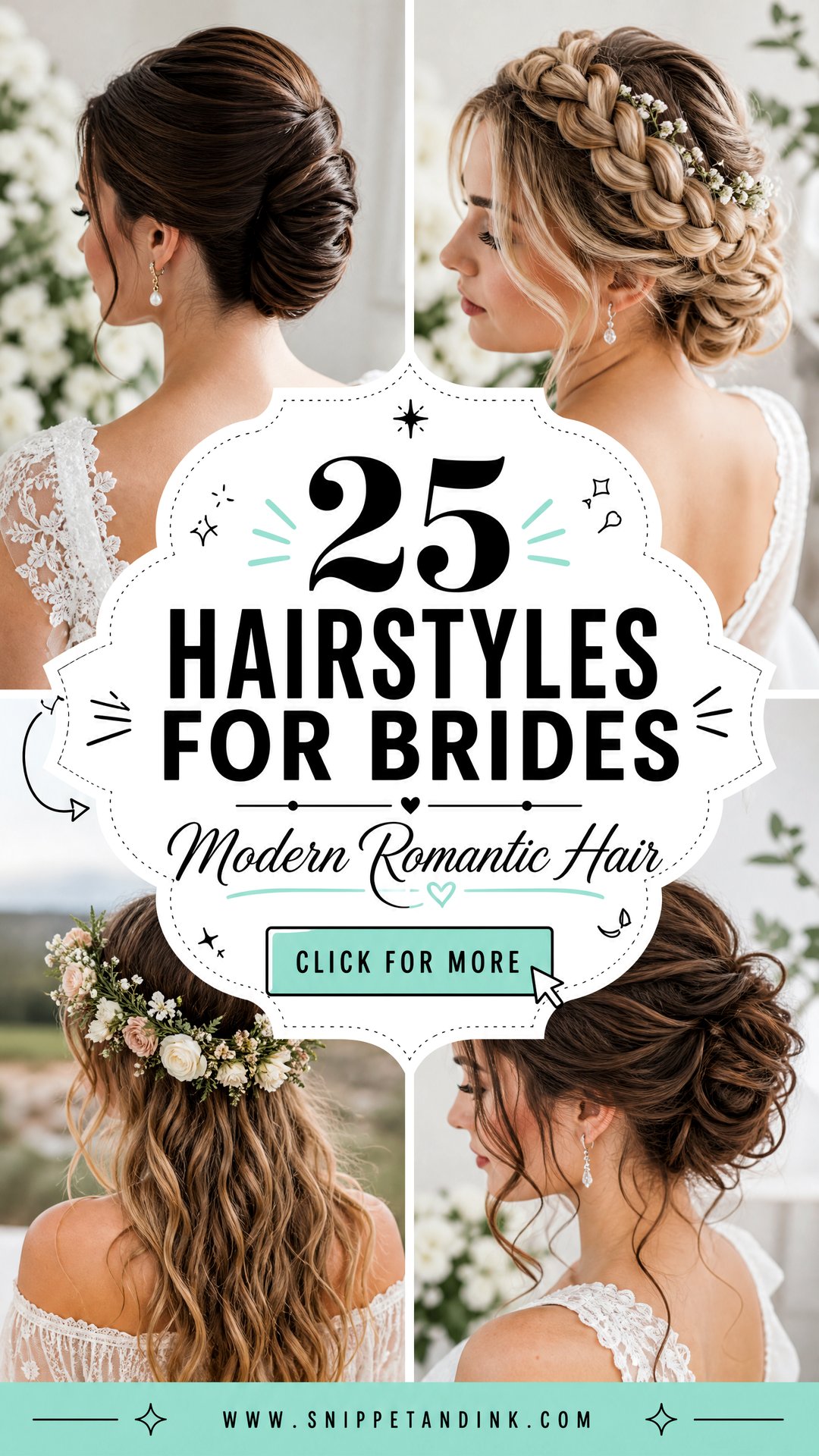 25 Hairstyles for Brides That Feel Modern and Romantic - 25 Hairstyles for Brides That Feel Modern and Romantic