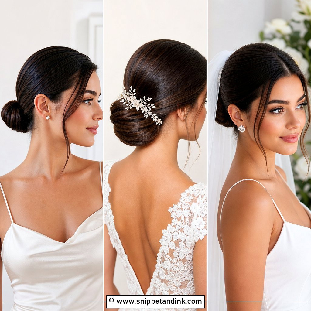 25 Hairstyles for Straight Hair for Wedding Sleek Ideas