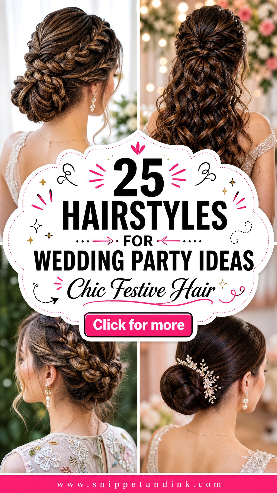 25 Hairstyles for Wedding Party That Feel Chic and Festive - 25 Hairstyles for Wedding Party That Feel Chic and Festive