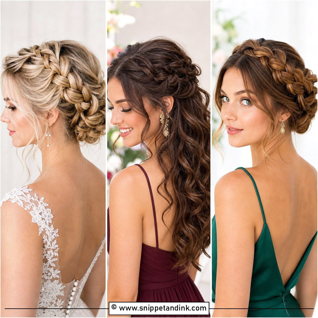 25 Hairstyles for Wedding Party That Feel Chic and Festive