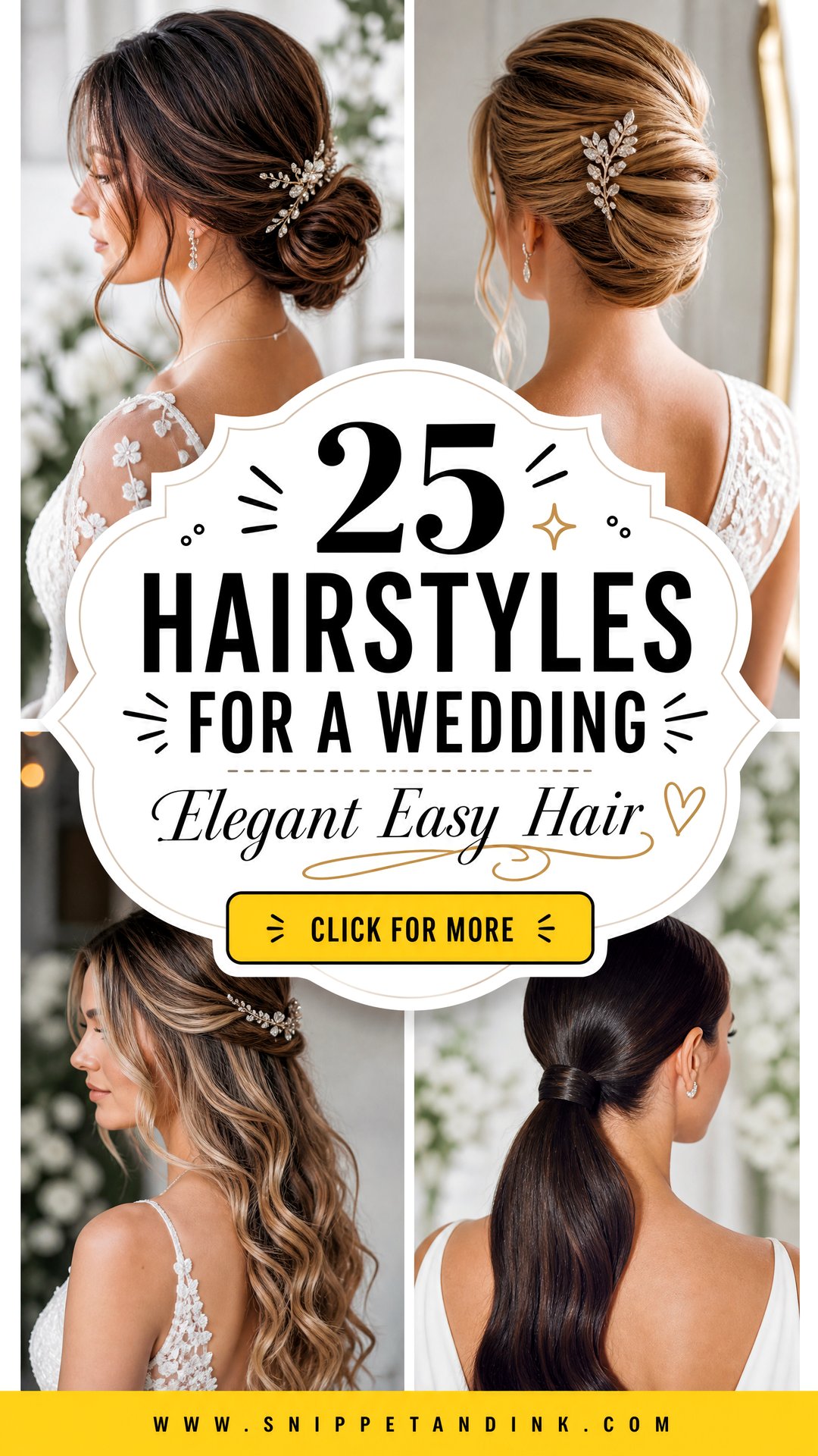 25 Hairstyles for a Wedding That Feel Elegant and Easy - 25 Hairstyles for a Wedding That Feel Elegant and Easy
