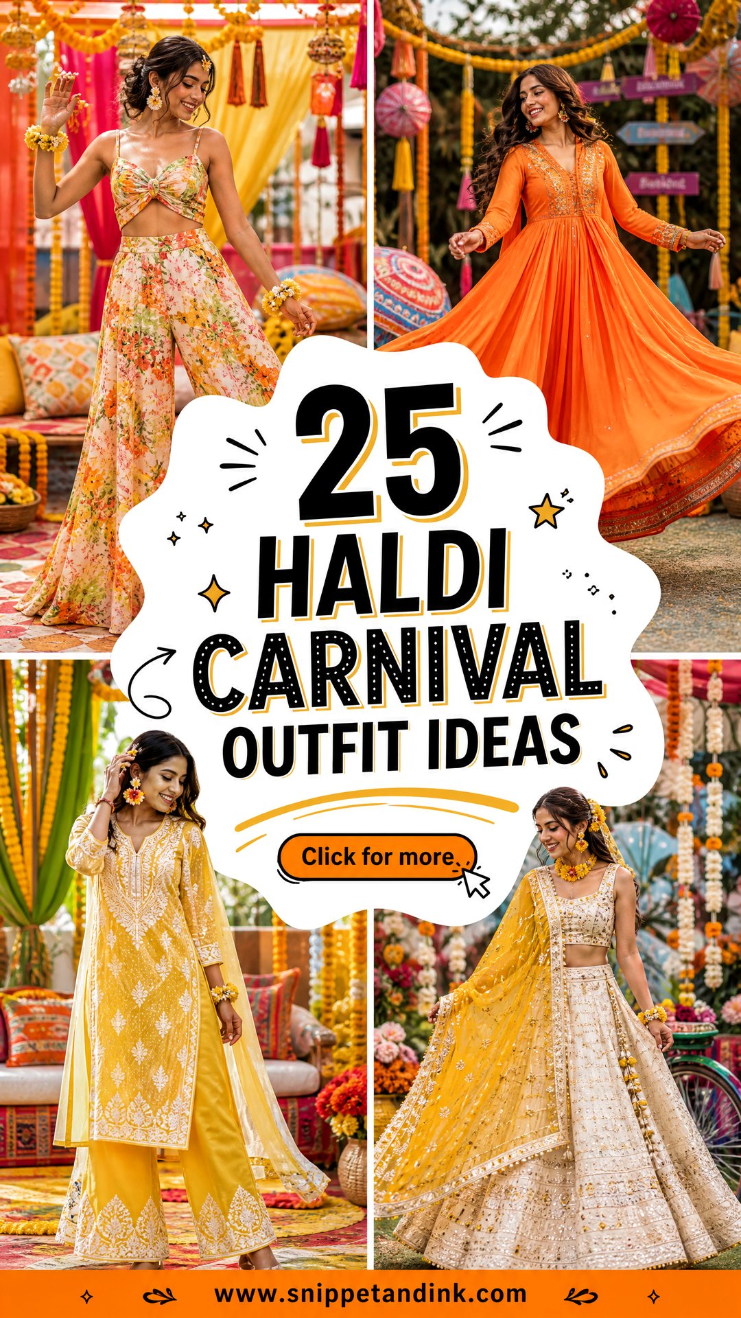25 Haldi Carnival Outfit Ideas Bright Looks for Festive Brides - 25 Haldi Carnival Outfit Ideas: Bright Looks for Festive Brides
