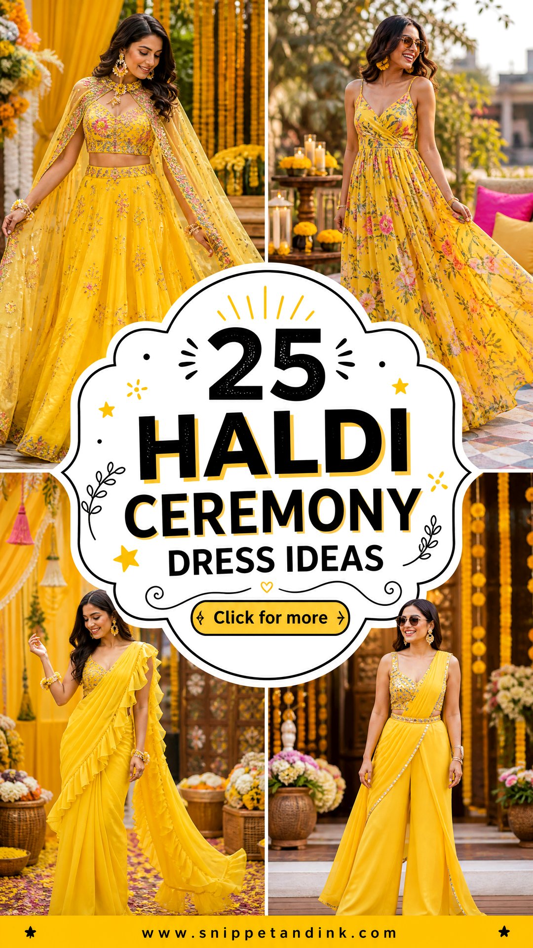 25 Haldi Ceremony Dress Ideas Vibrant Styles for Joyful Brides - 25 Haldi Ceremony Dress Ideas: Vibrant Styles for Joyful Brides