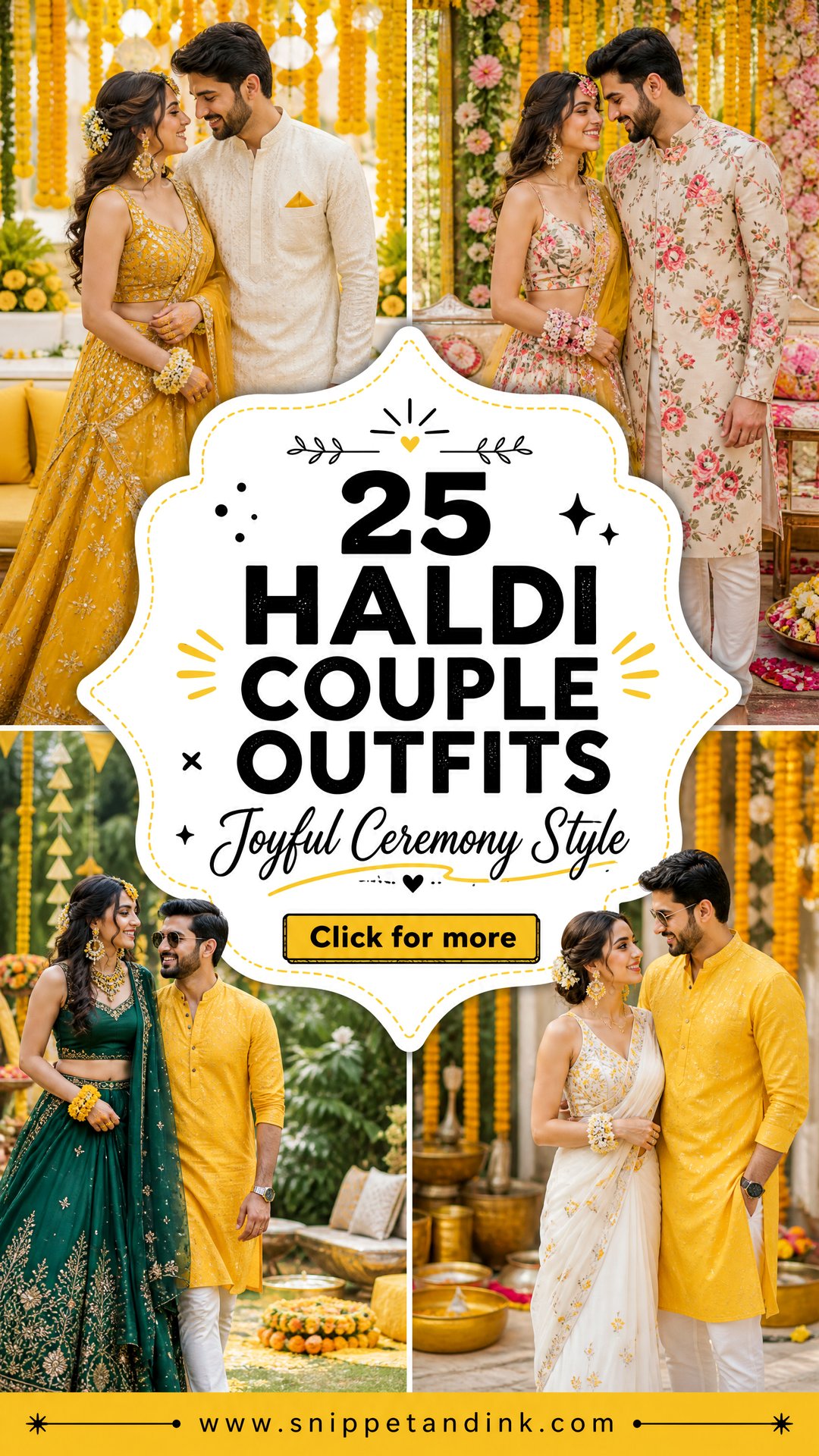25 Haldi Couple Outfits for Joyful Vibrant Ceremony Style - 25 Haldi Couple Outfits for Joyful, Vibrant Ceremony Style