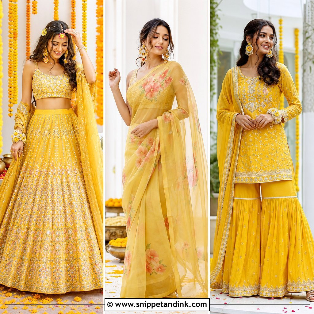25 Haldi Ka Dress Ideas: Vibrant Looks for Wedding Guests