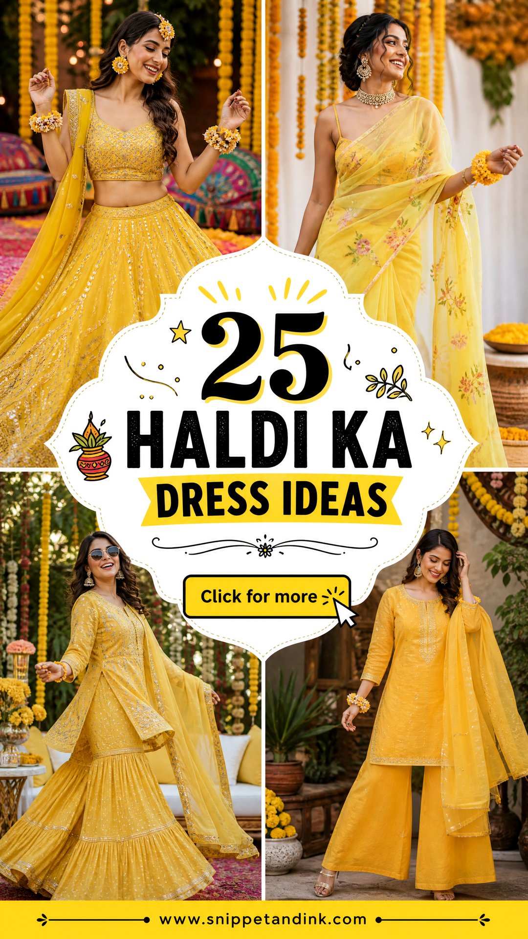 25 Haldi Ka Dress Ideas Vibrant Looks for Wedding Guests - 25 Haldi Ka Dress Ideas: Vibrant Looks for Wedding Guests