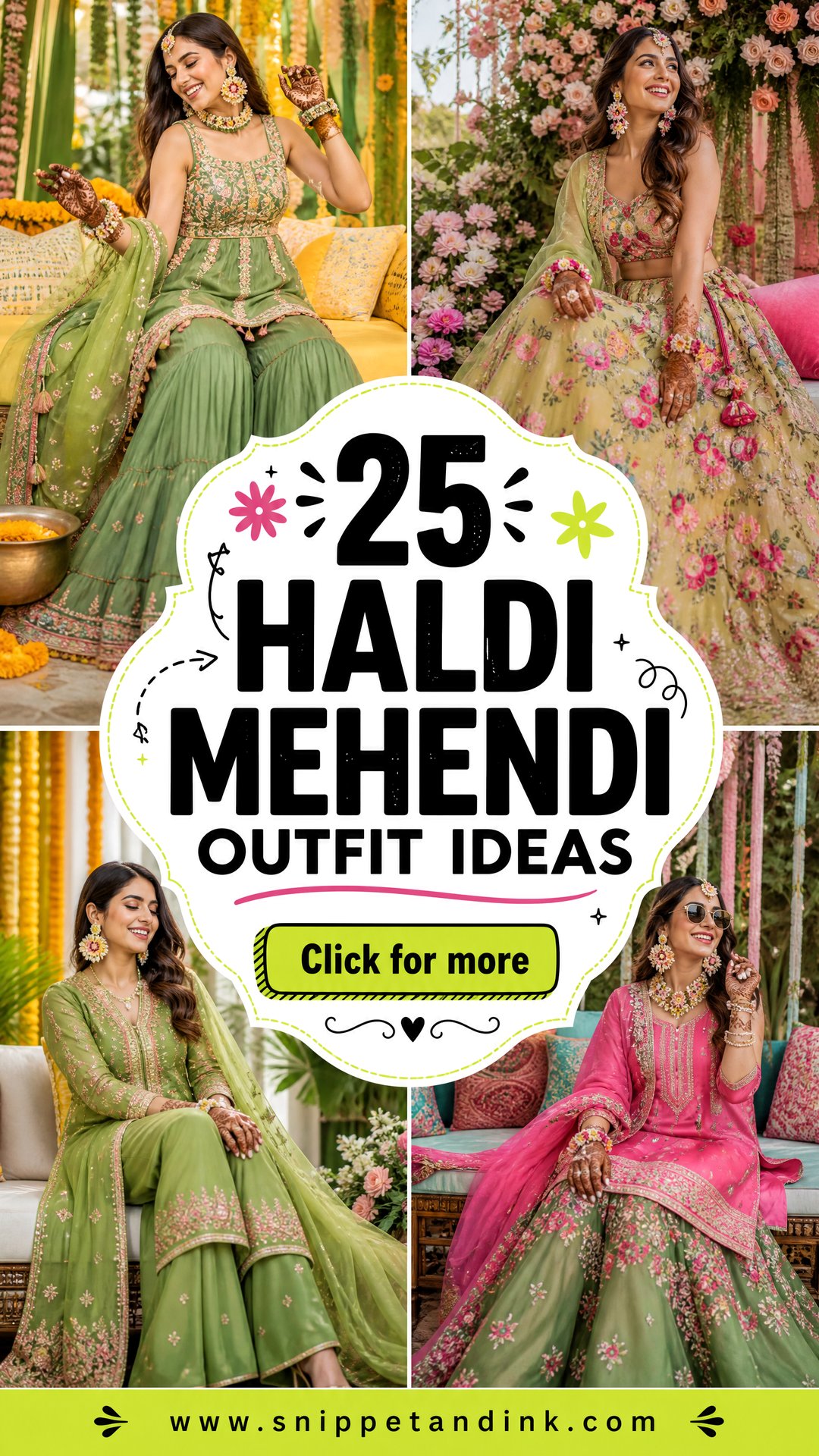 25 Haldi Mehendi Outfit Ideas Joyful Looks for Brides and Guests - 25 Haldi Mehendi Outfit Ideas: Joyful Looks for Brides and Guests
