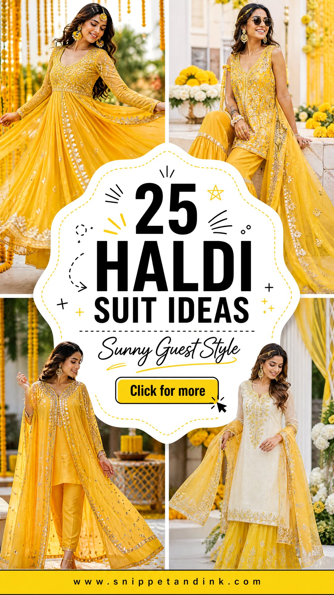 25 Haldi Suit Ideas for Bridesmaids and Wedding Guests - 25 Haldi Suit Ideas for Bridesmaids and Wedding Guests