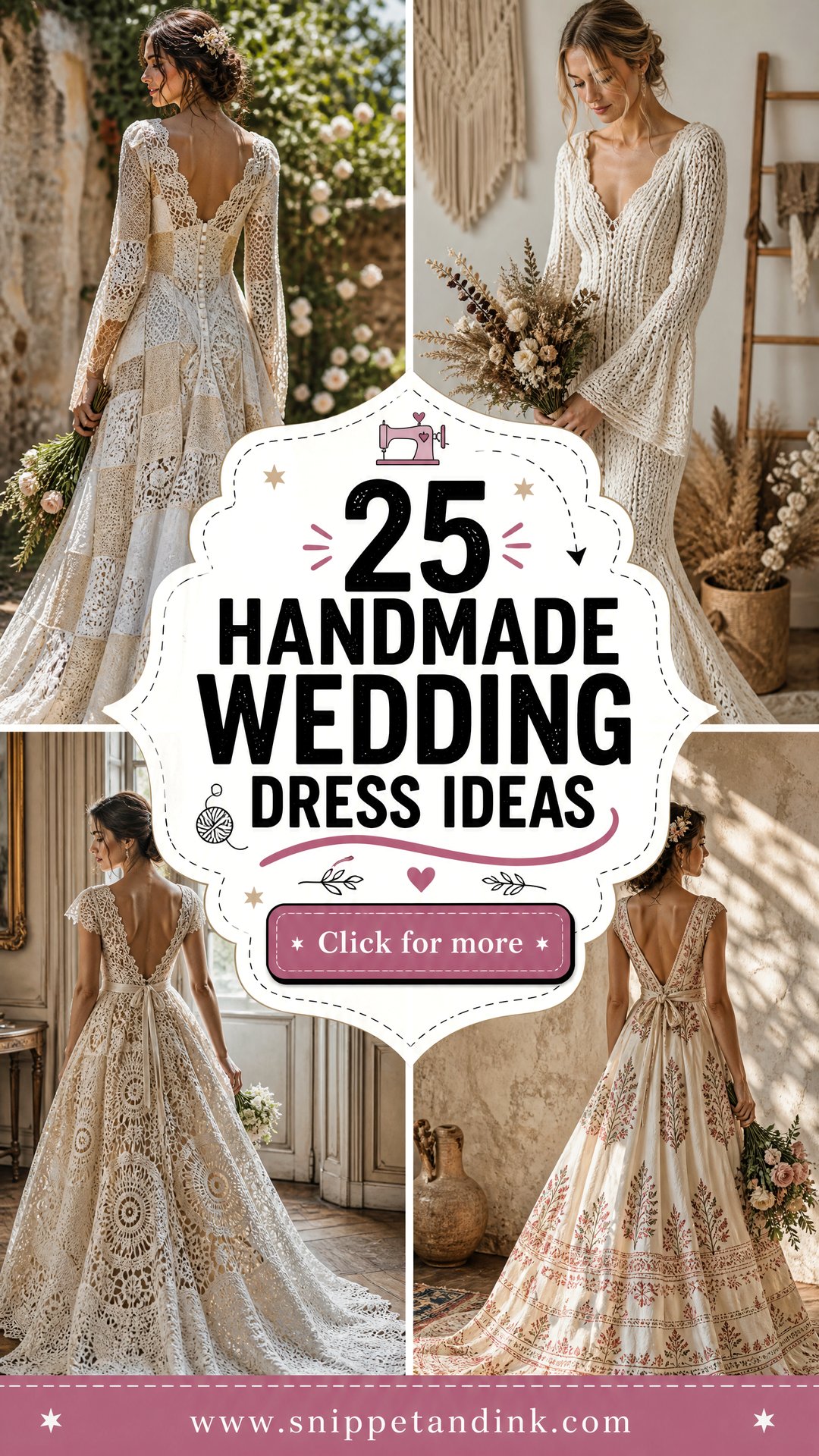 25 Handmade Wedding Dress Ideas Artful Styles for Unique Brides - 25 Handmade Wedding Dress Ideas: Artful Styles for Unique Brides