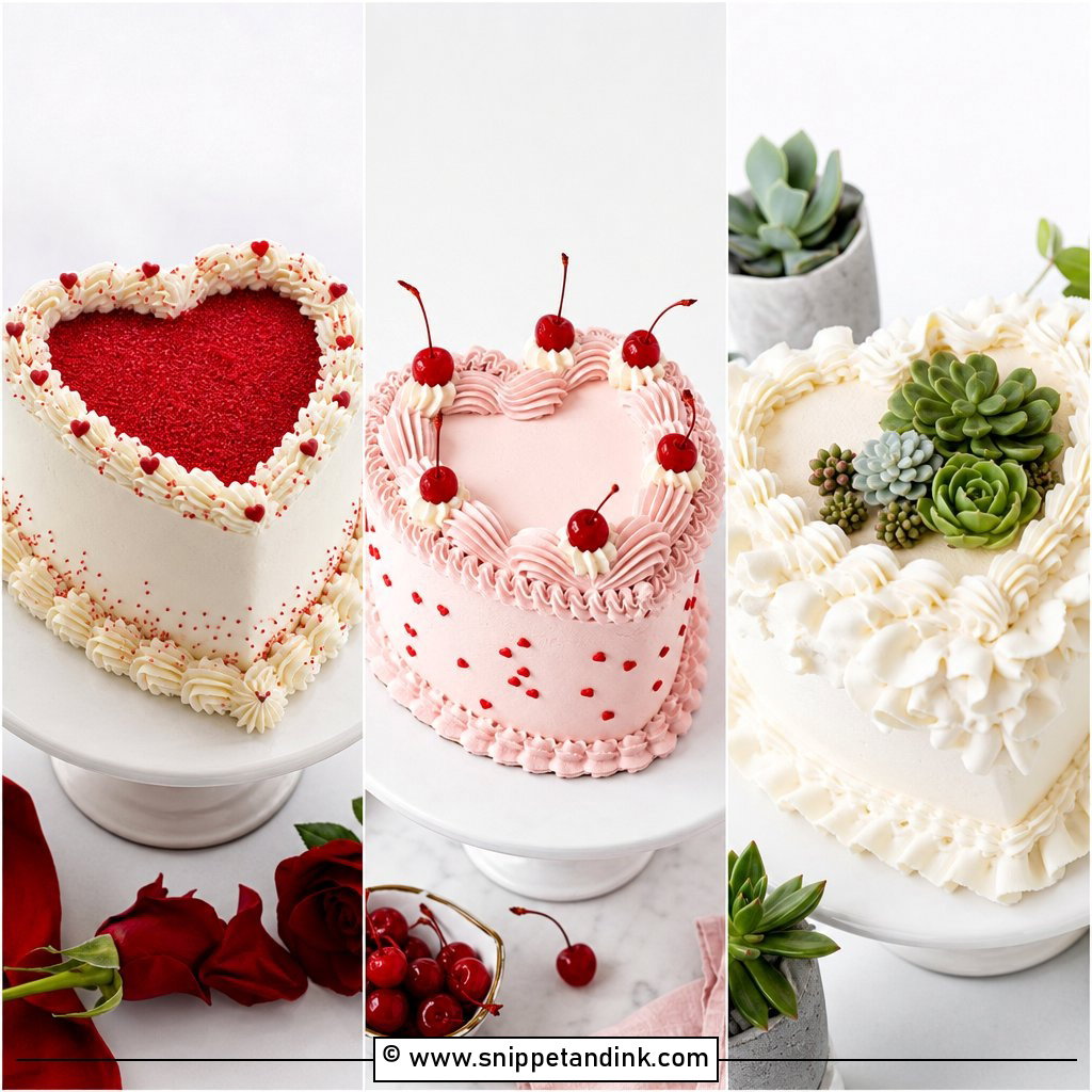 25 Hearts Cake Ideas for Wedding Receptions Full of Romance