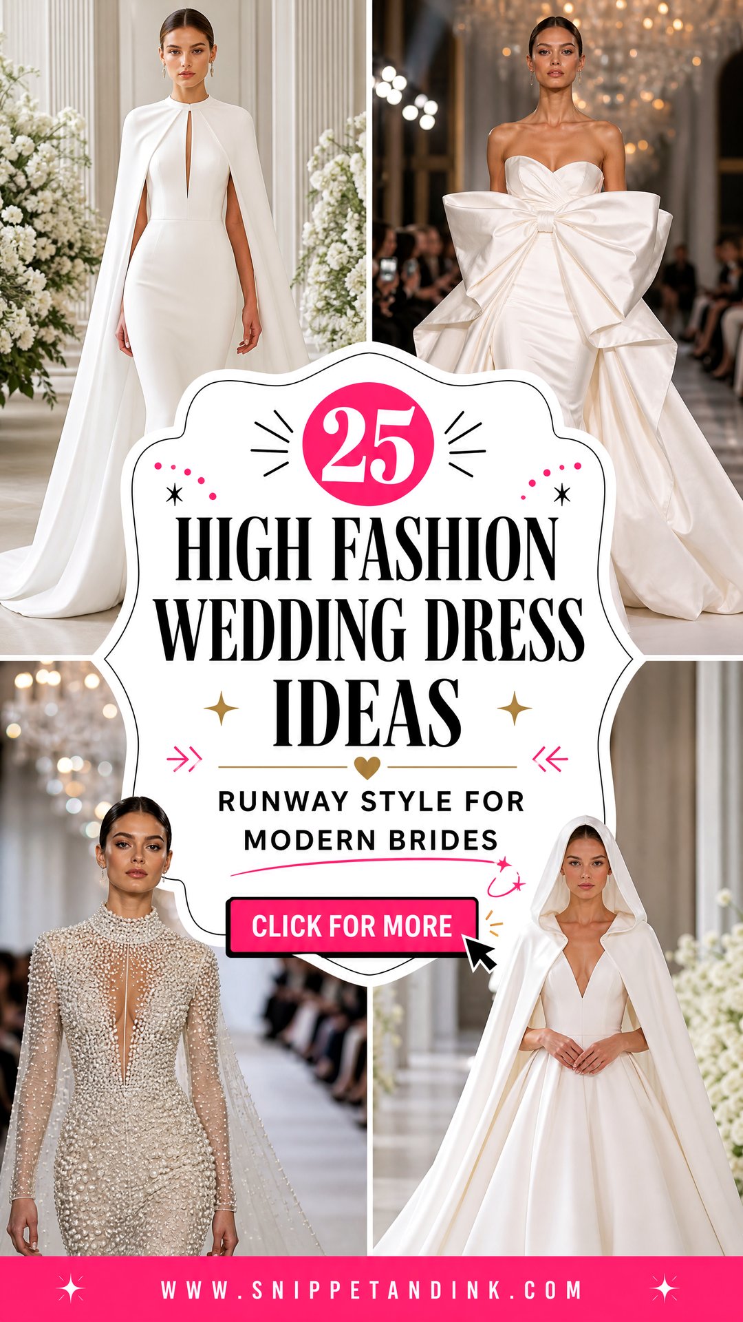 25 High Fashion Wedding Dress Ideas Runway Style for Modern Brides - 25 High Fashion Wedding Dress Ideas: Runway Style for Modern Brides