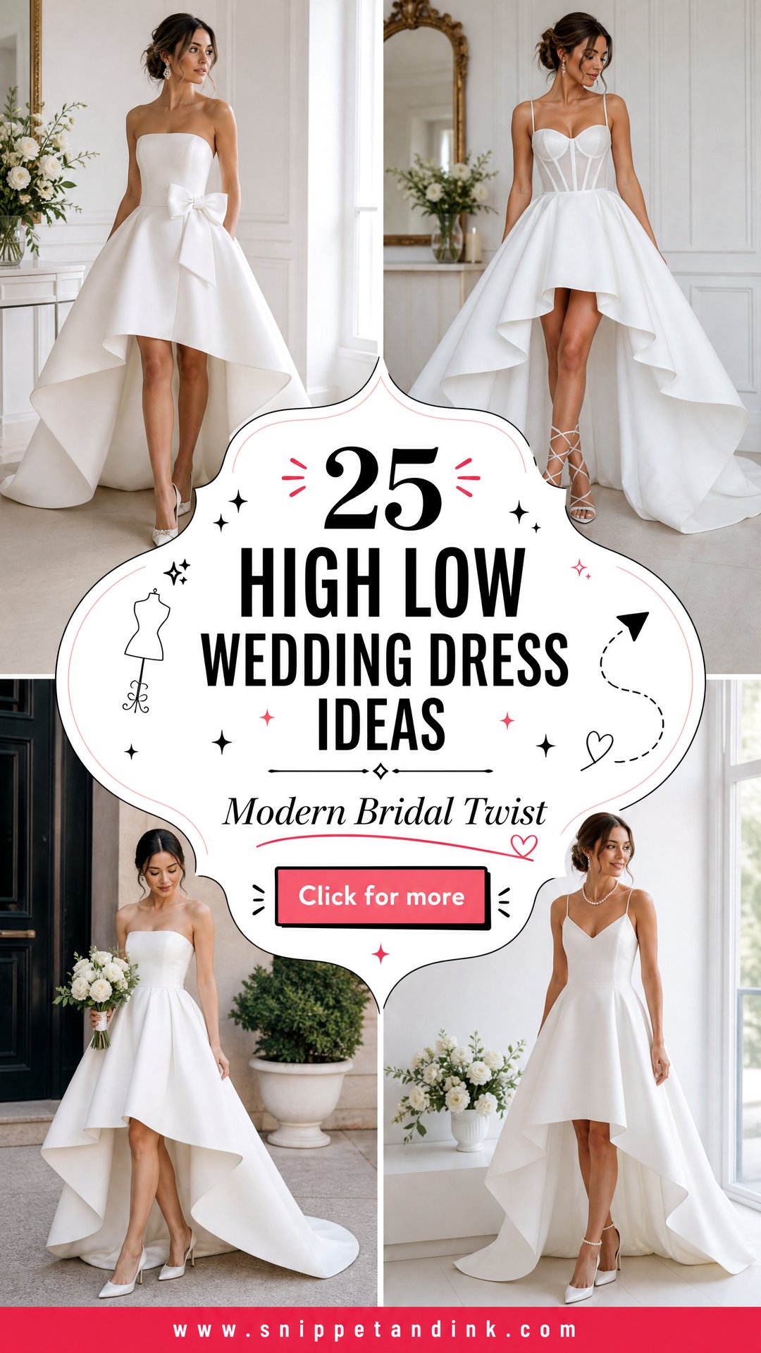 25 High Low Wedding Dress Ideas for a Modern Bridal Twist - 25 High Low Wedding Dress Ideas for a Modern Bridal Twist