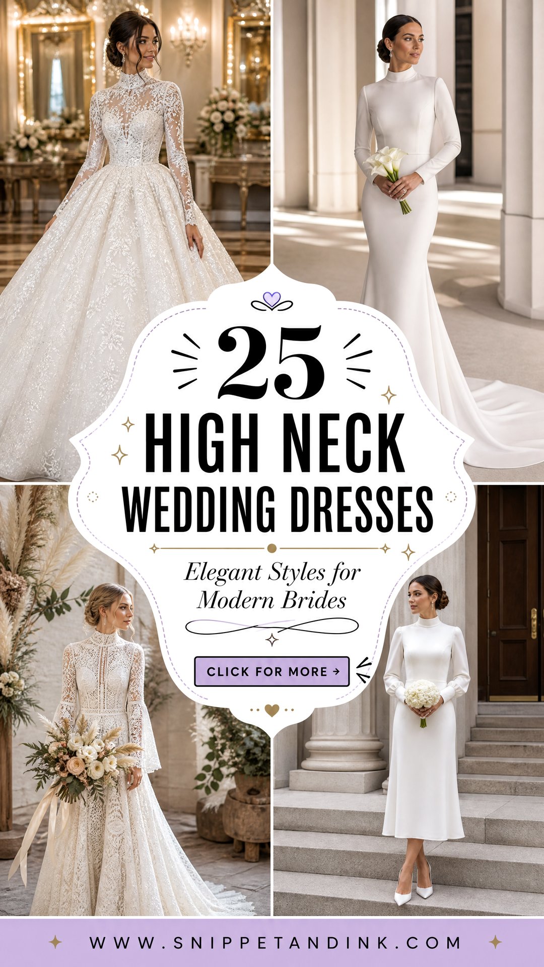 25 High Neck Wedding Dresses Elegant Styles for Modern Brides - 25 High Neck Wedding Dresses: Elegant Styles for Modern Brides