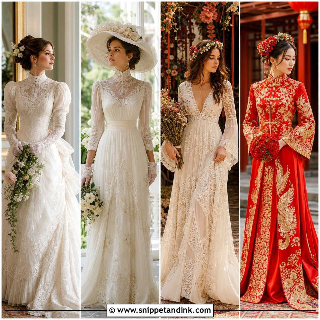 25 Historical Wedding Dresses: Timeless Bridal Looks to Inspire You