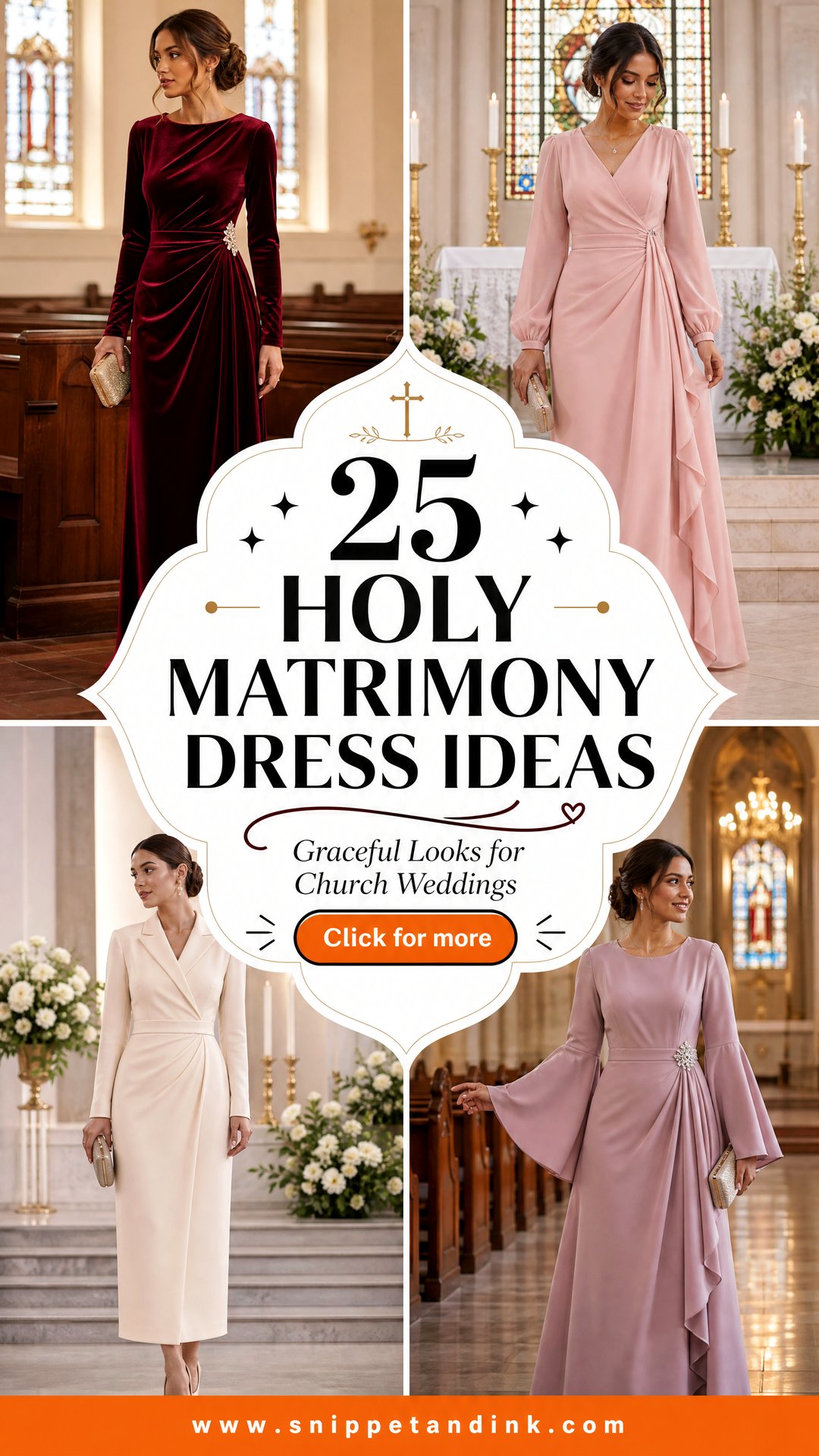 25 Holy Matrimony Dress Ideas Graceful Looks for Church Weddings - 25 Holy Matrimony Dress Ideas: Graceful Looks for Church Weddings