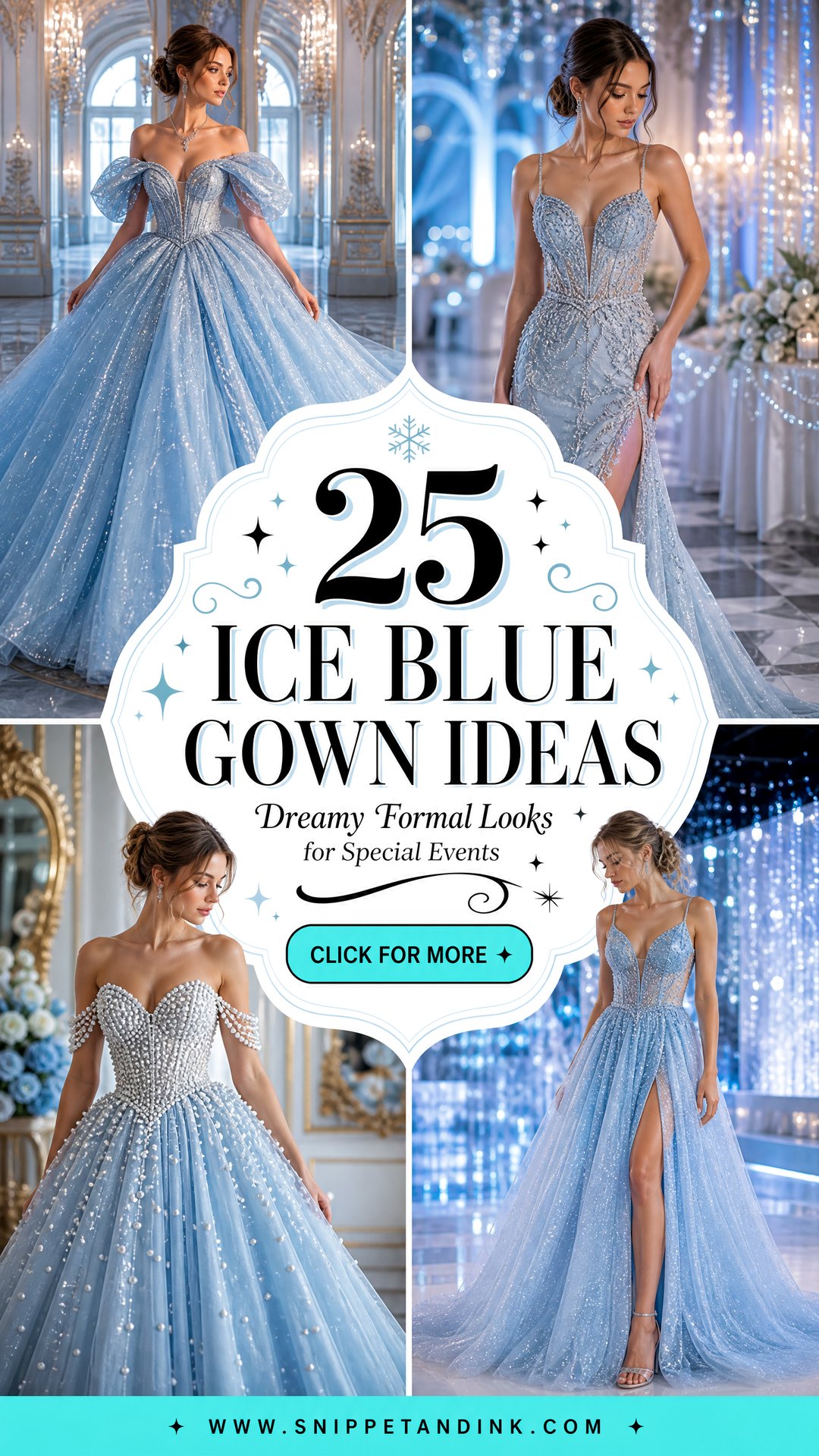 25 Ice Blue Gown Ideas Dreamy Formal Looks for Special Events - 25 Ice Blue Gown Ideas: Dreamy Formal Looks for Special Events