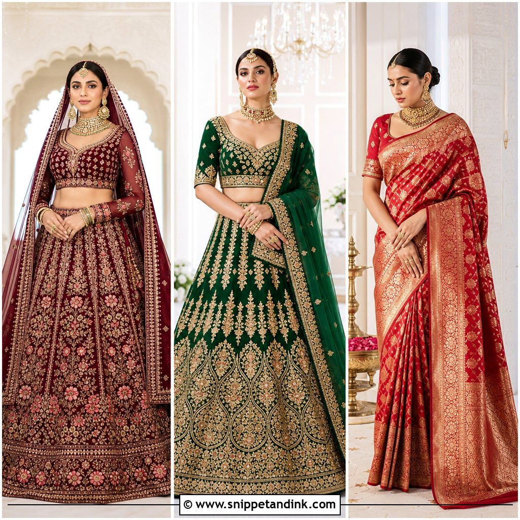 25 Indian Bridal Dresses