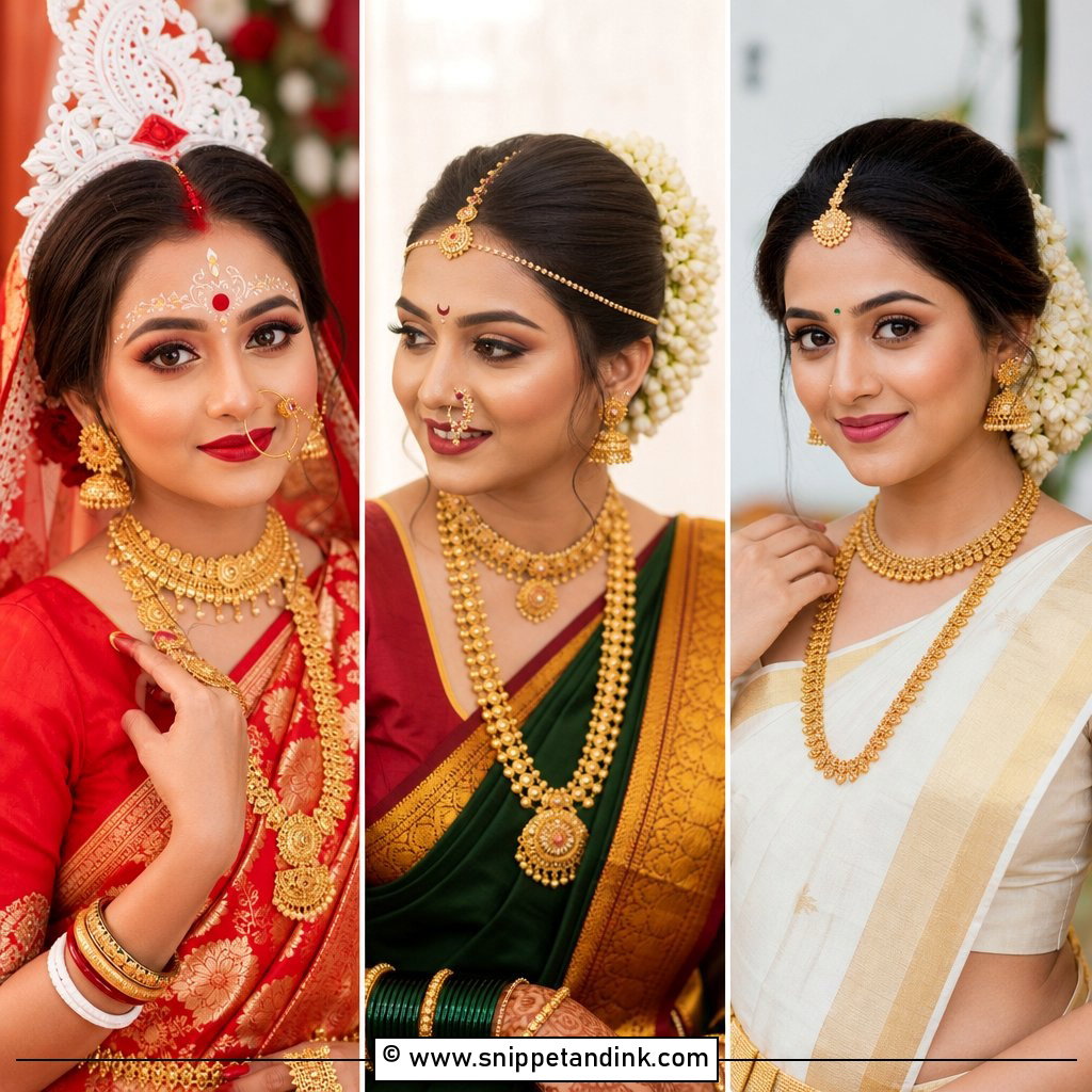 25 Indian Bridal HD Makeup Looks for Flawless Photos