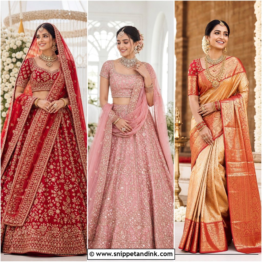 25 Indian Bridal Outfits Wedding Day: Timeless Bridal Style