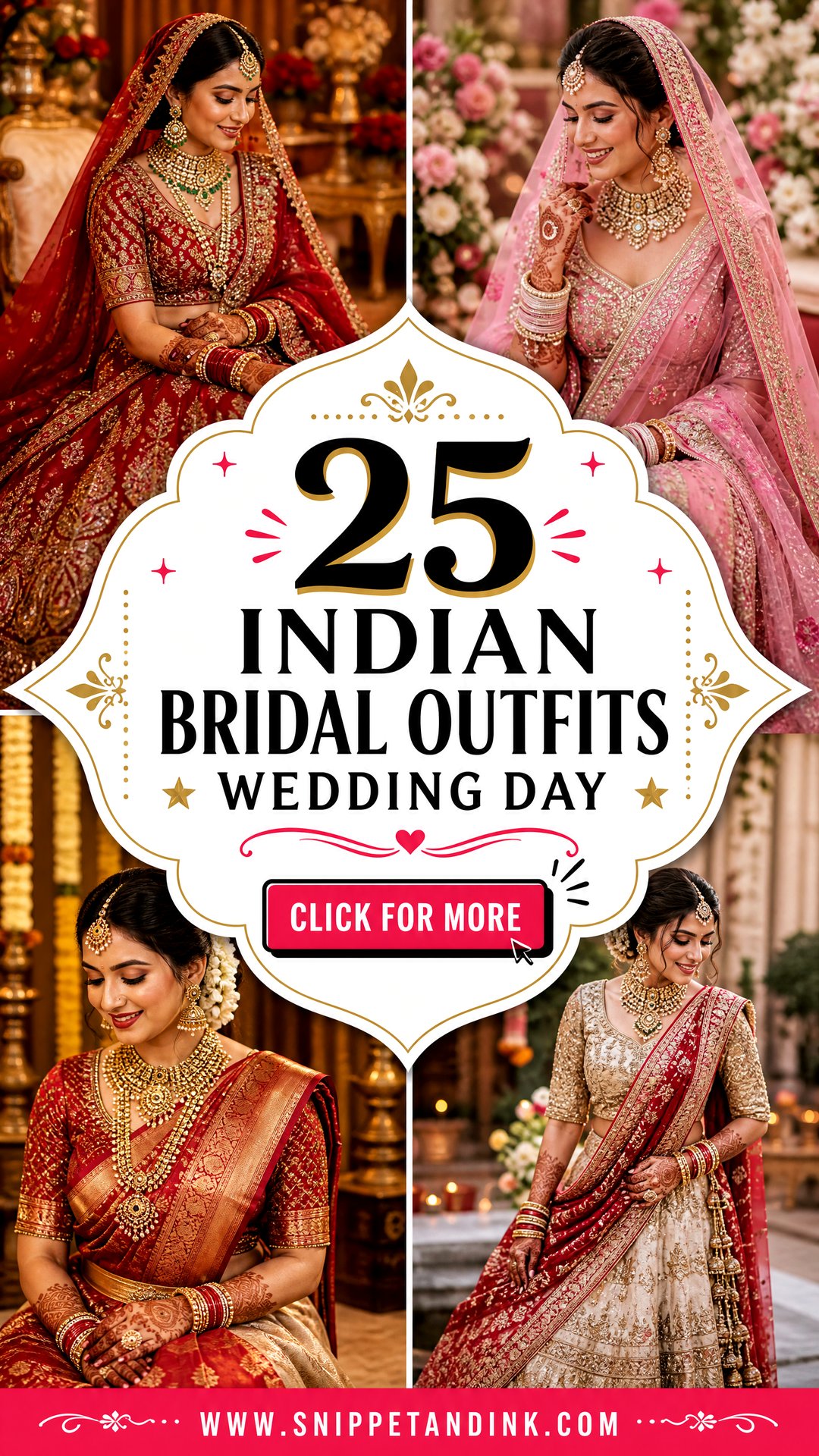 25 Indian Bridal Outfits Wedding Day Timeless Bridal Style - 25 Indian Bridal Outfits Wedding Day: Timeless Bridal Style