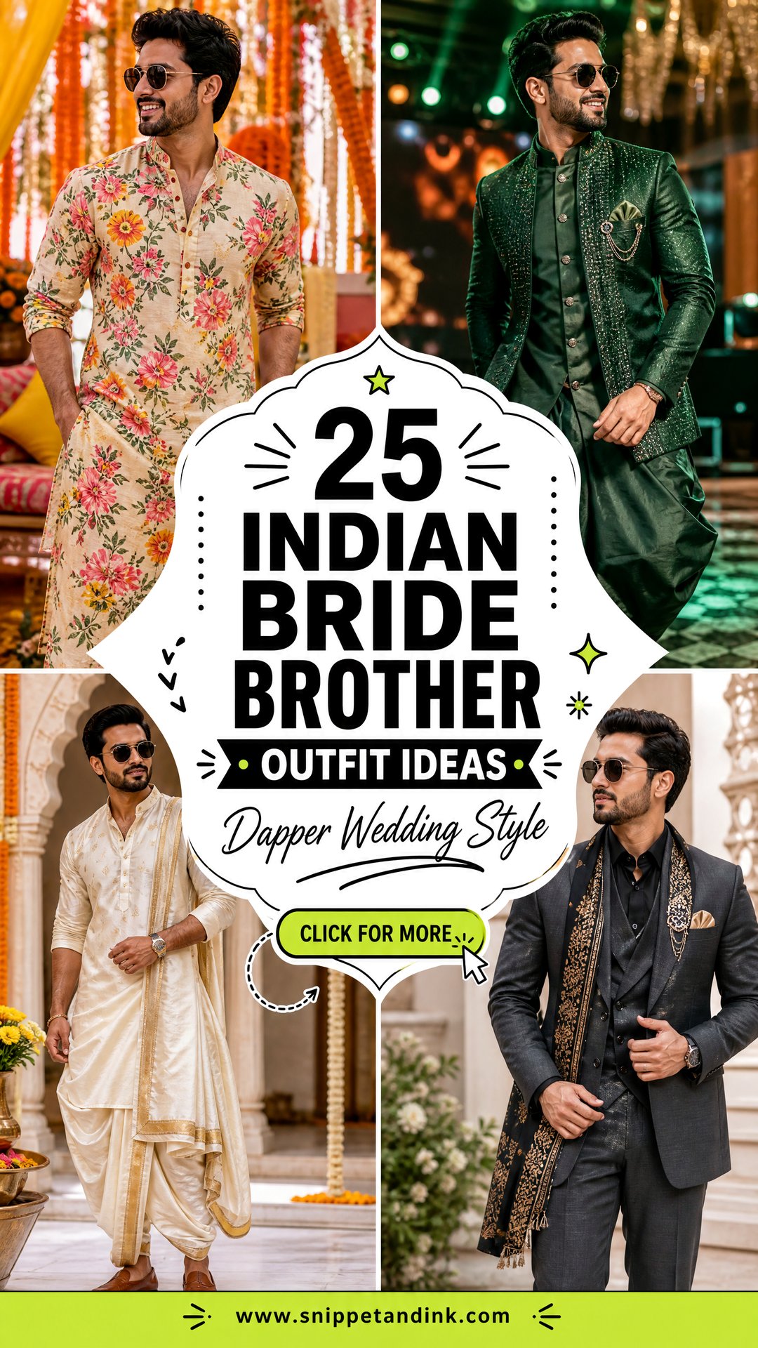 25 Indian Bride Brother Outfit Ideas for Dapper Wedding Style - 25 Indian Bride Brother Outfit Ideas for Dapper Wedding Style
