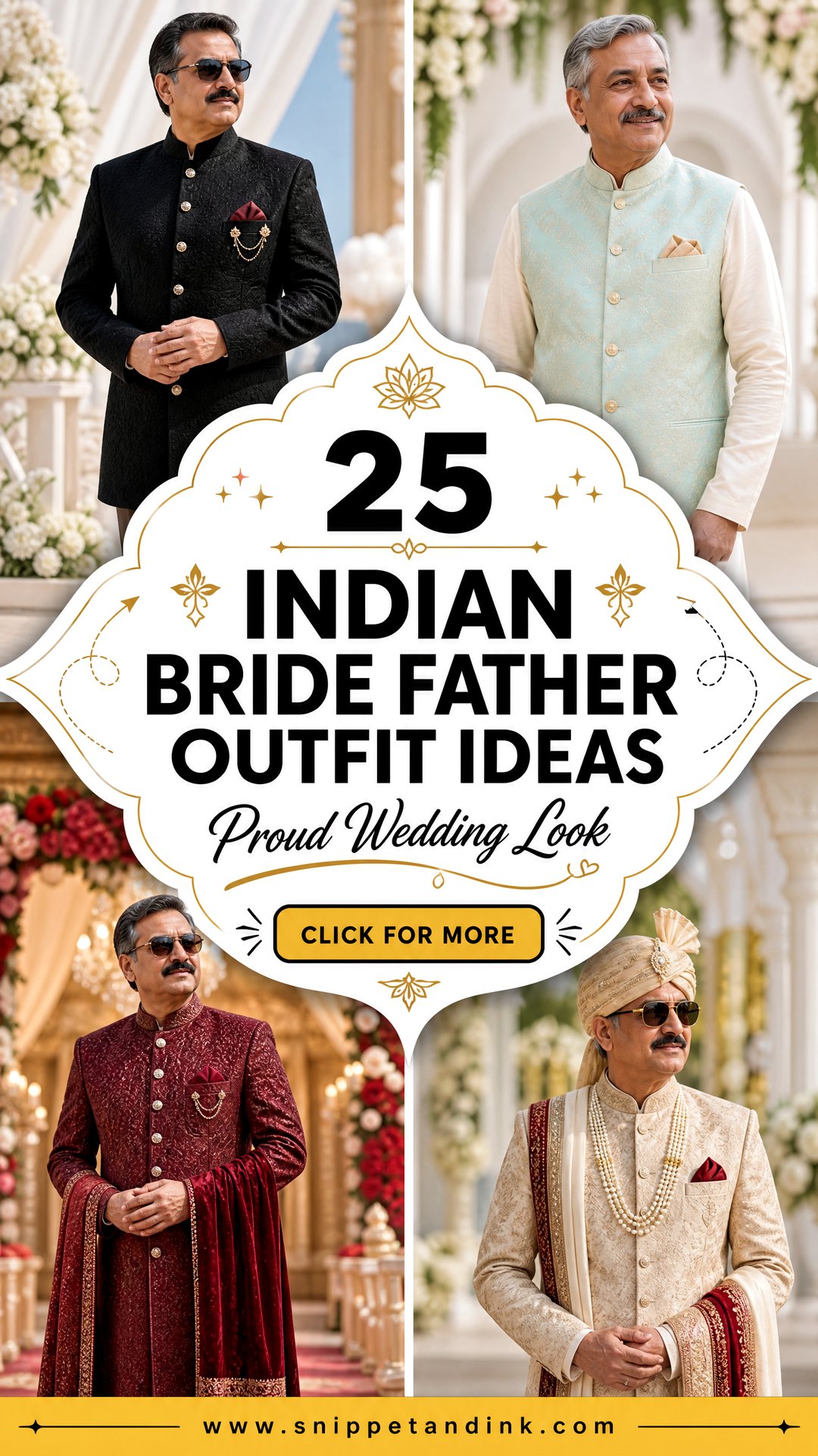 25 Indian Bride Father Outfit Ideas for a Proud Wedding Look - 25 Indian Bride Father Outfit Ideas for a Proud Wedding Look