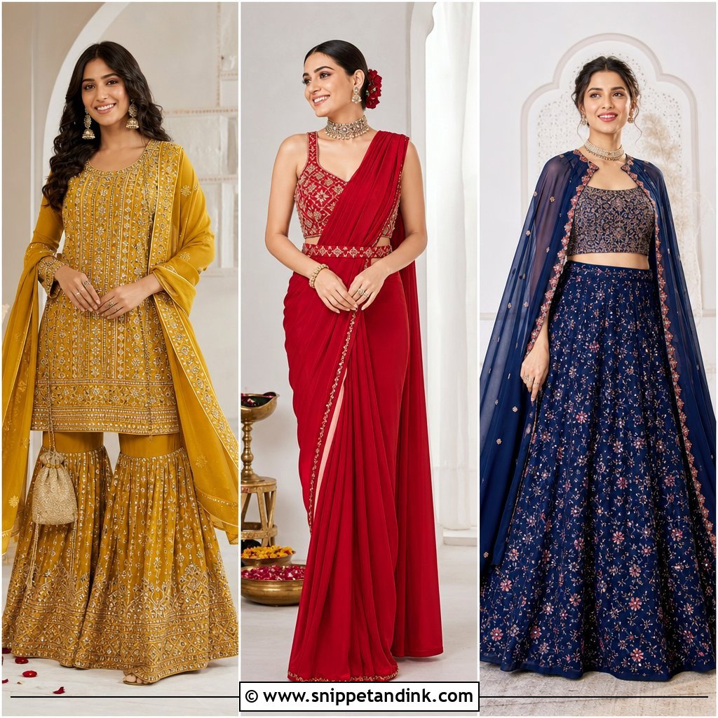 25 Indian Festive Outfits: Elegant Looks for Every Celebration