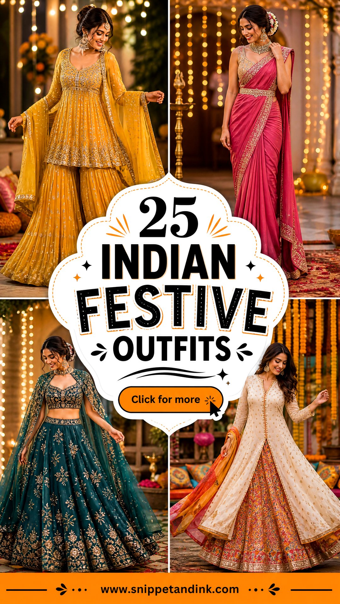 25 Indian Festive Outfits Elegant Looks for Every Celebration - 25 Indian Festive Outfits: Elegant Looks for Every Celebration