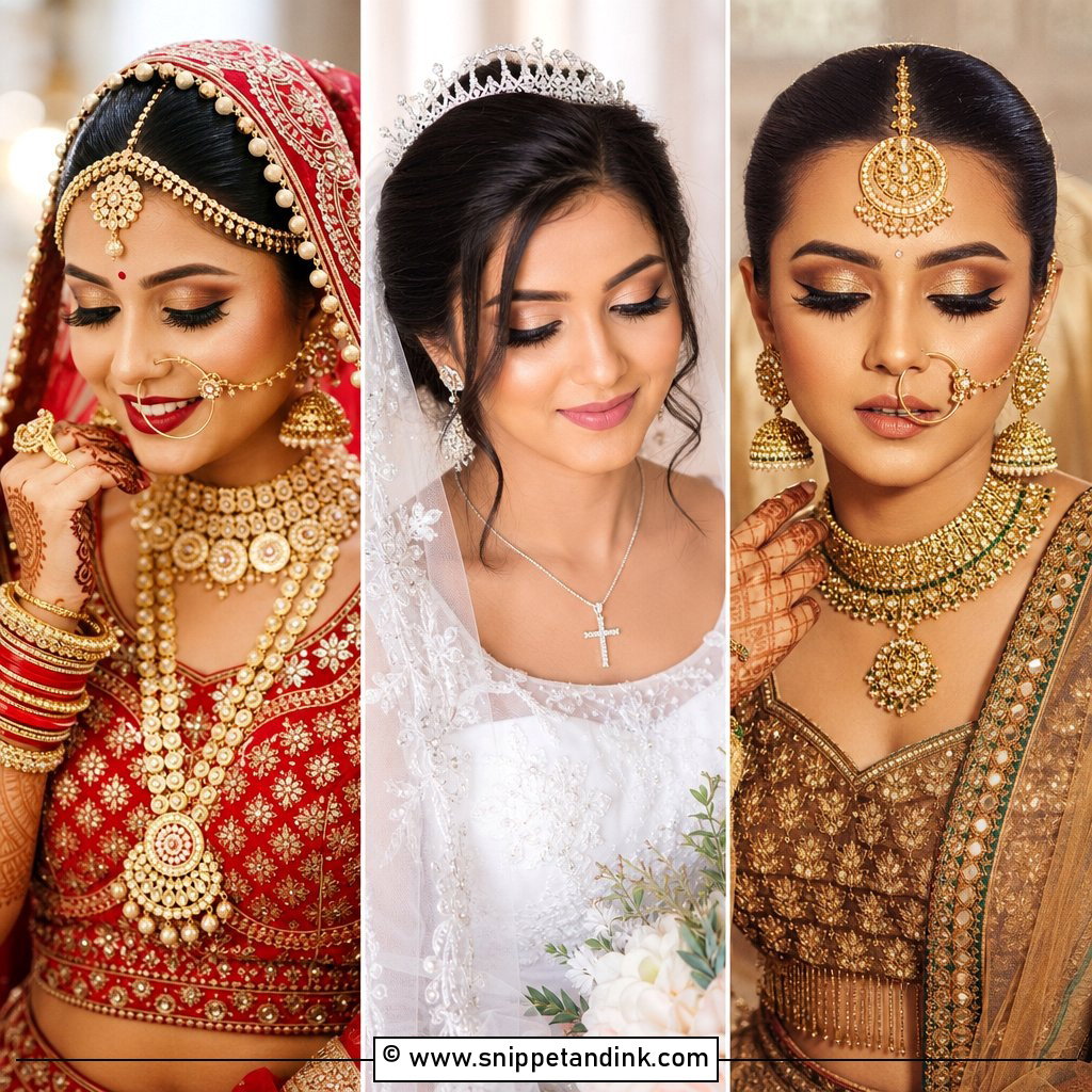 25 Indian Wedding Bridal Makeup Ideas for Radiant Brides