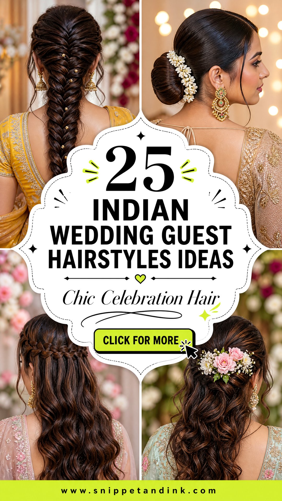 25 Indian Wedding Guest Hairstyles for Chic Celebrations - 25 Indian Wedding Guest Hairstyles for Chic Celebrations