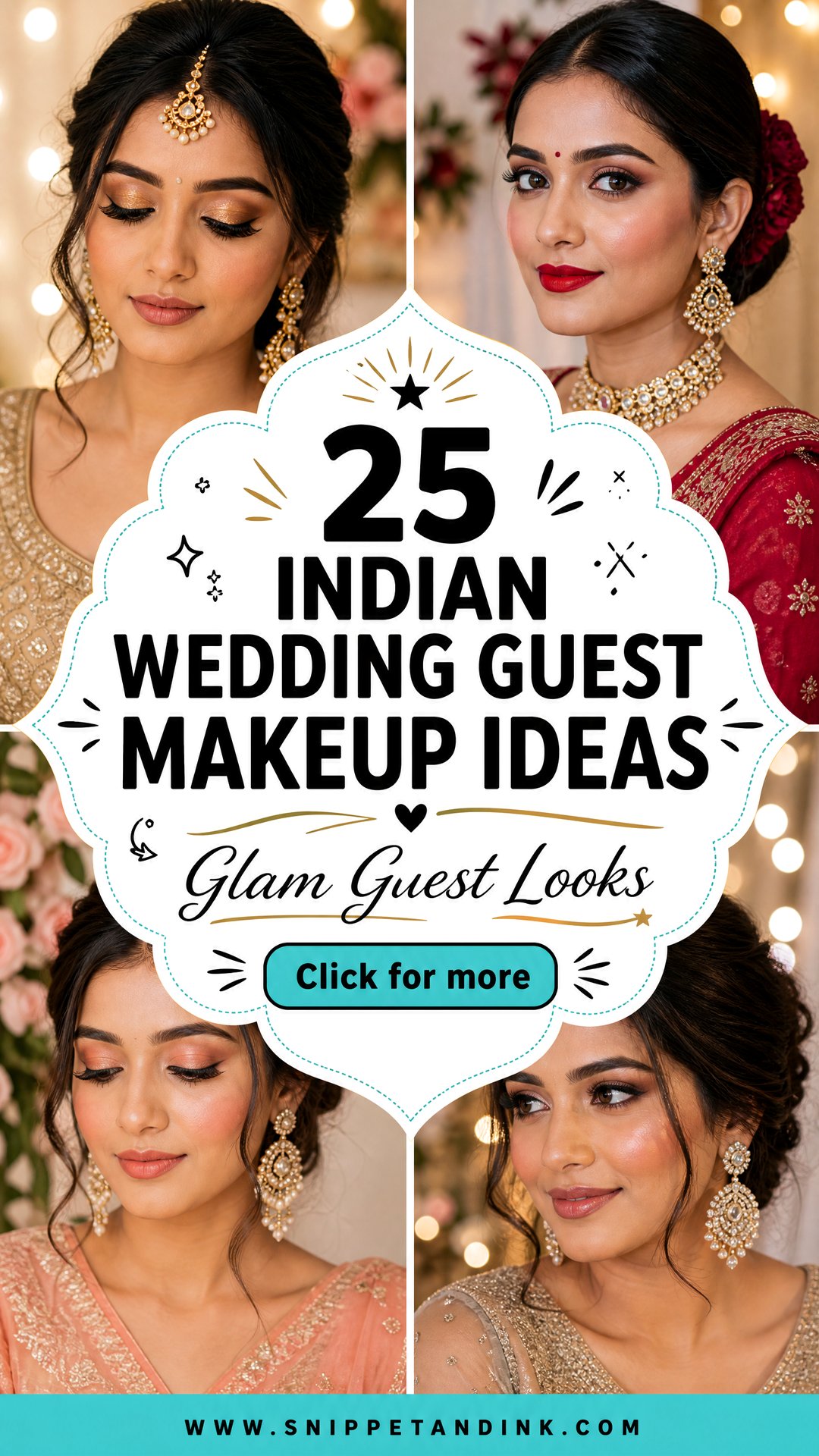 25 Indian Wedding Guest Makeup Ideas for Glam Looks - 25 Indian Wedding Guest Makeup Ideas for Glam Looks