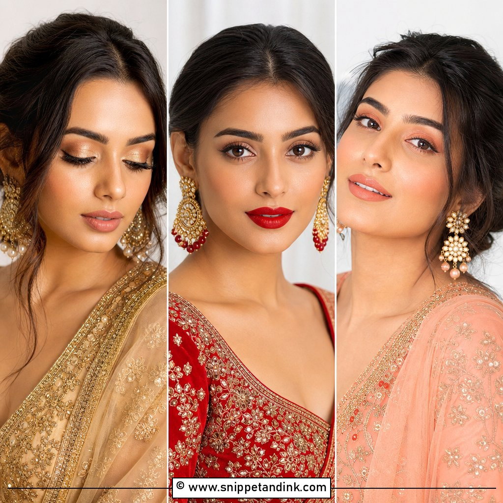 25 Indian Wedding Guest Makeup Ideas for Glam Looks