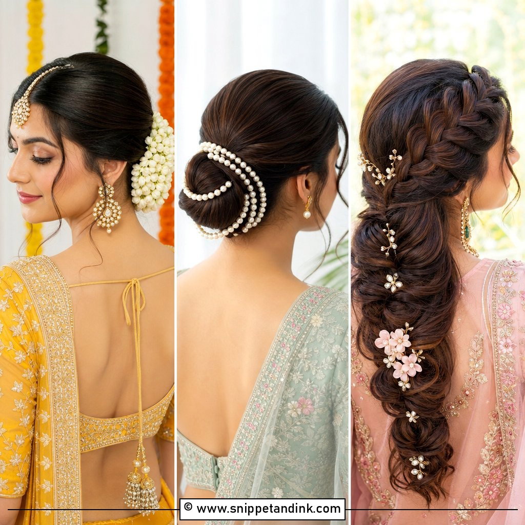 25 Indian Wedding Hairstyles for Long Hair Bridal Glam