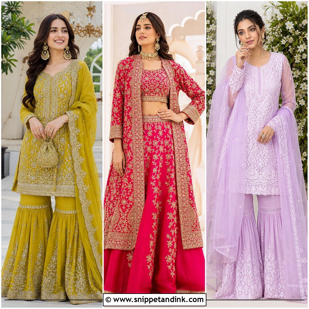 25 Indian Wedding Party Dresses: Chic and Glamorous Looks