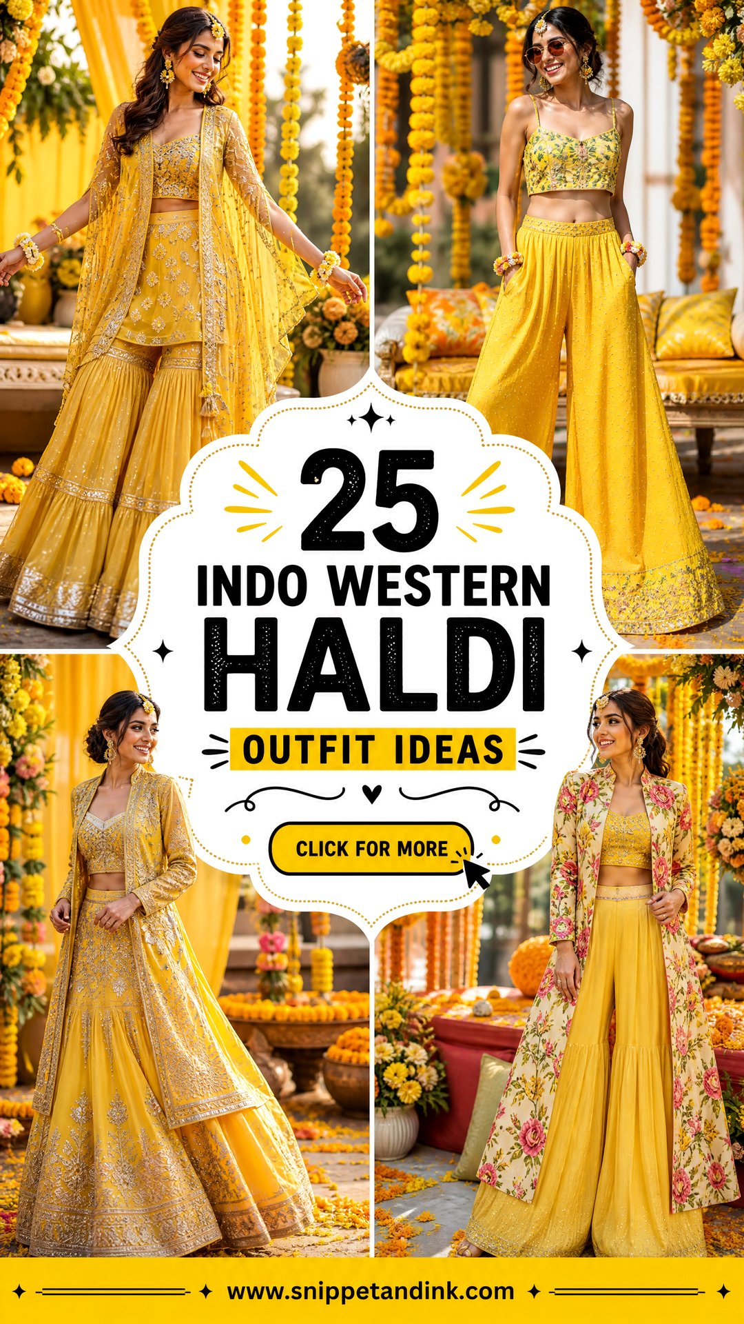 25 Indo Western Haldi Outfit Ideas Vibrant Looks for Brides - 25 Indo Western Haldi Outfit Ideas: Vibrant Looks for Brides