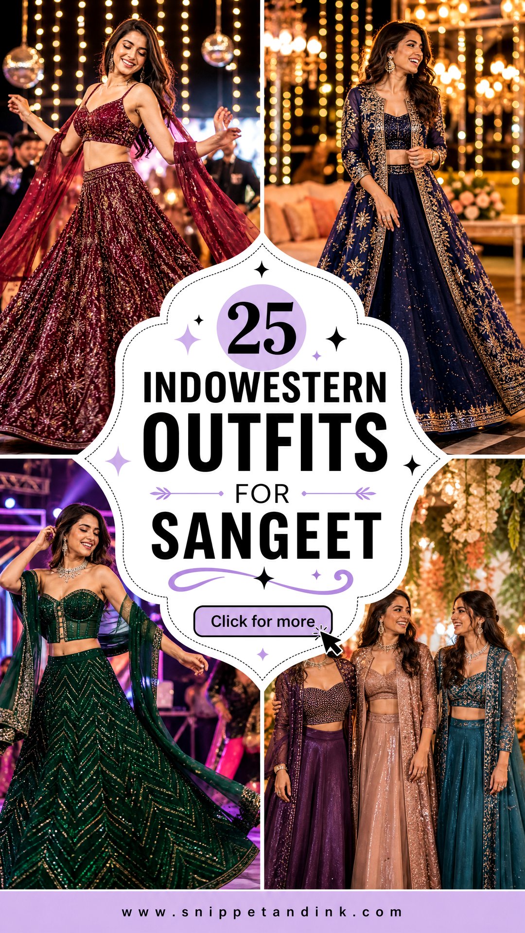 25 Indowestern Outfits for Sangeet Chic Looks Brides Will Love - 25 Indowestern Outfits for Sangeet: Chic Looks Brides Will Love