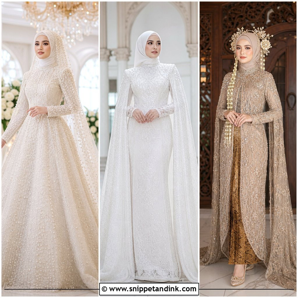 25 Islamic Bridal Dress Ideas: Elegant Modest Styles for Brides