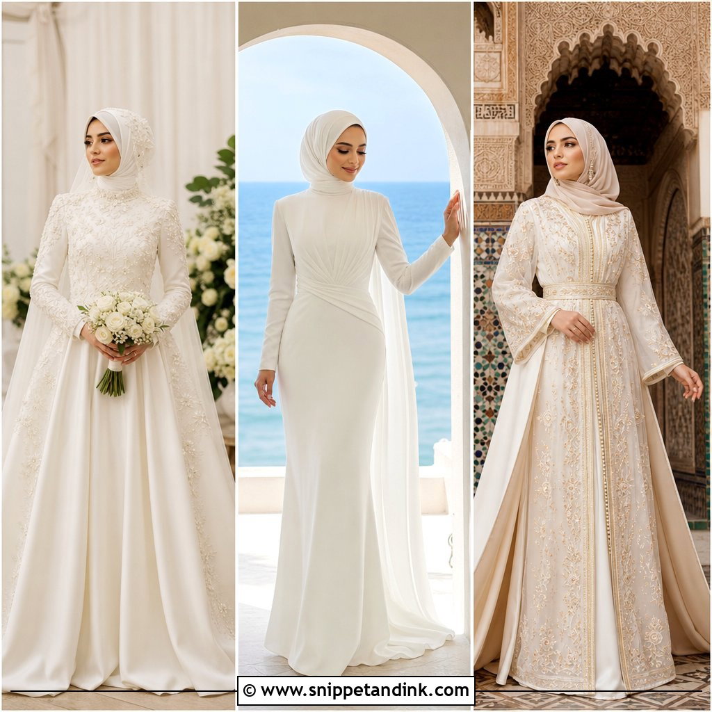 25 Islamic Wedding Dresses: Elegant Styles for Modern Brides