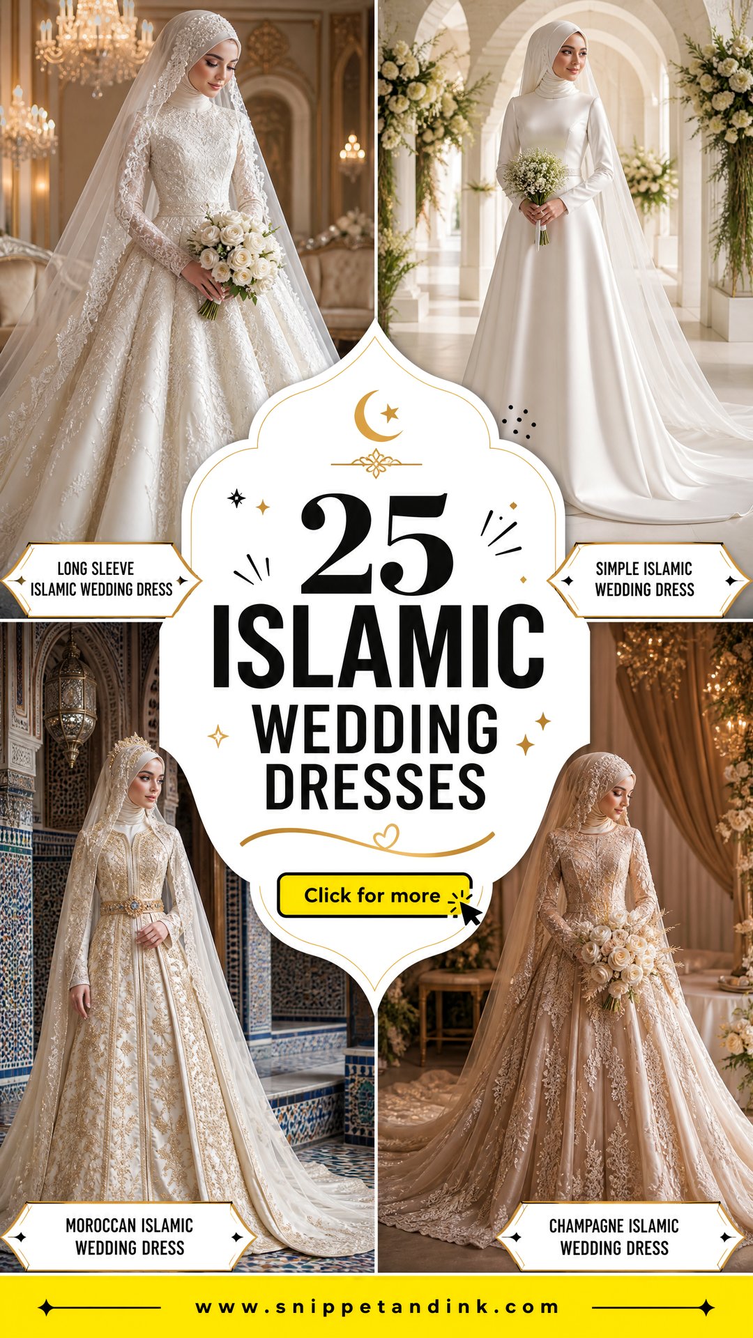 25 Islamic Wedding Dresses Elegant Styles for Modern Brides - 25 Islamic Wedding Dresses: Elegant Styles for Modern Brides