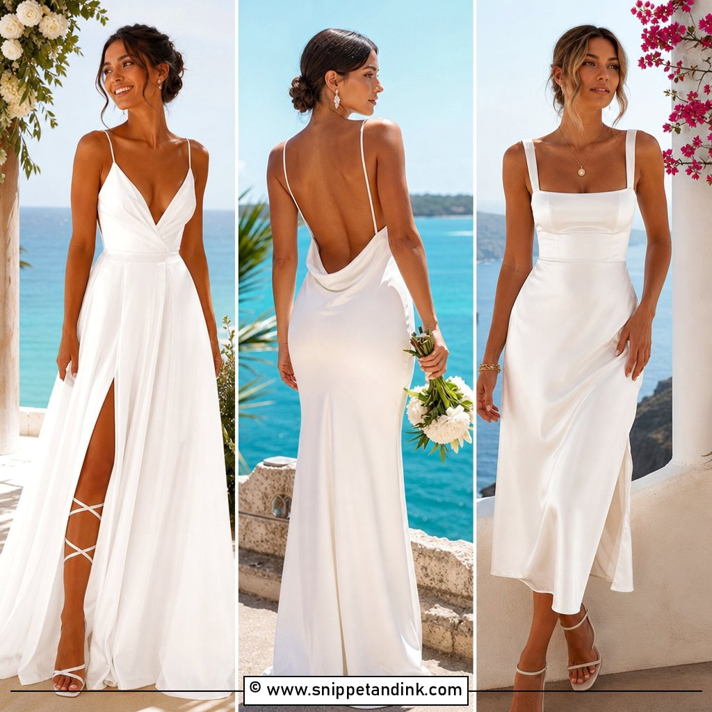 25 Island Wedding Dress Ideas for Breezy Beach Brides