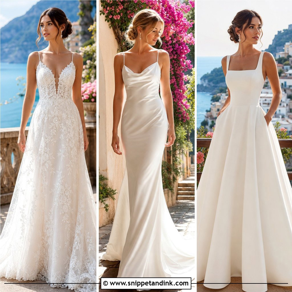 25 Italy Wedding Dress Ideas