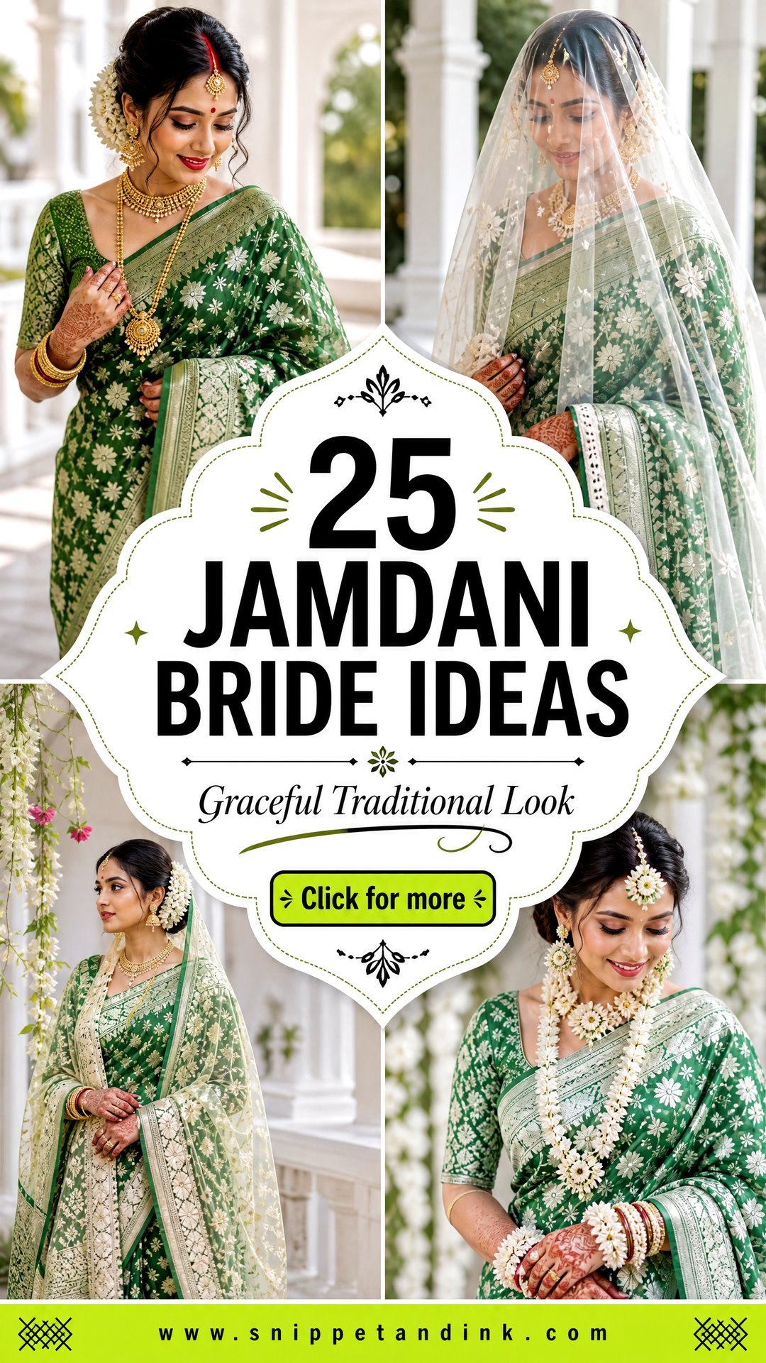 25 Jamdani Bride Ideas for a Graceful Traditional Look - 25 Jamdani Bride Ideas for a Graceful Traditional Look